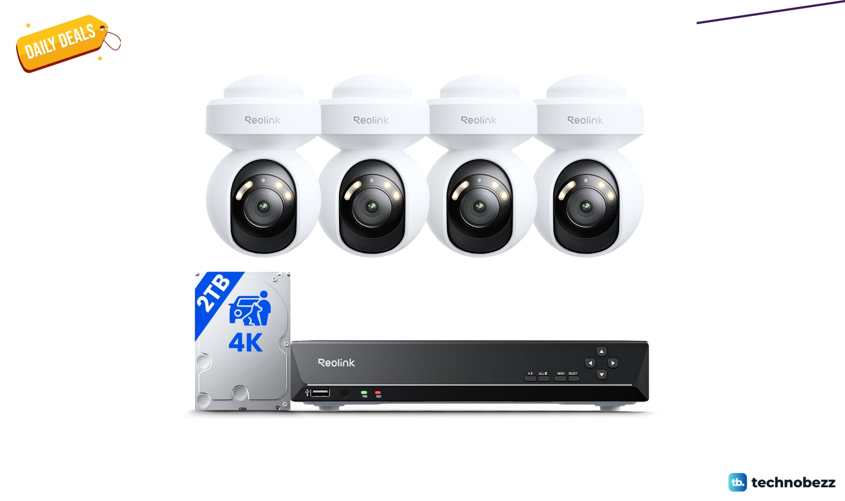 REOLINK 8CH 4K Security Camera System gets a Prime Big Deal Days price cut to $569.99