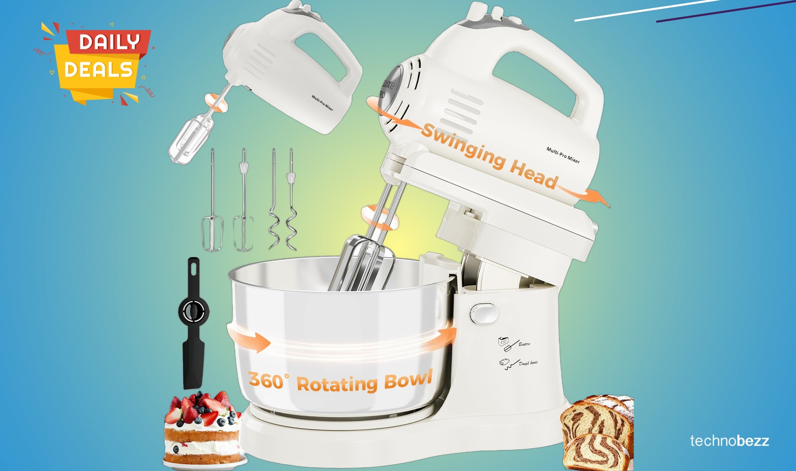 Vikaluz Stand Mixer Drops to $53.98 on Amazon