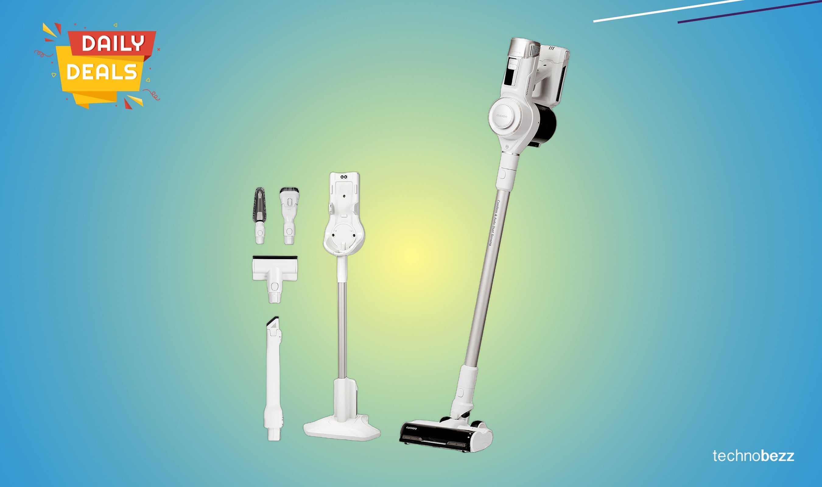 CUCKOO Powerclone Cordless Vacuum Cleaner now available for $205.19