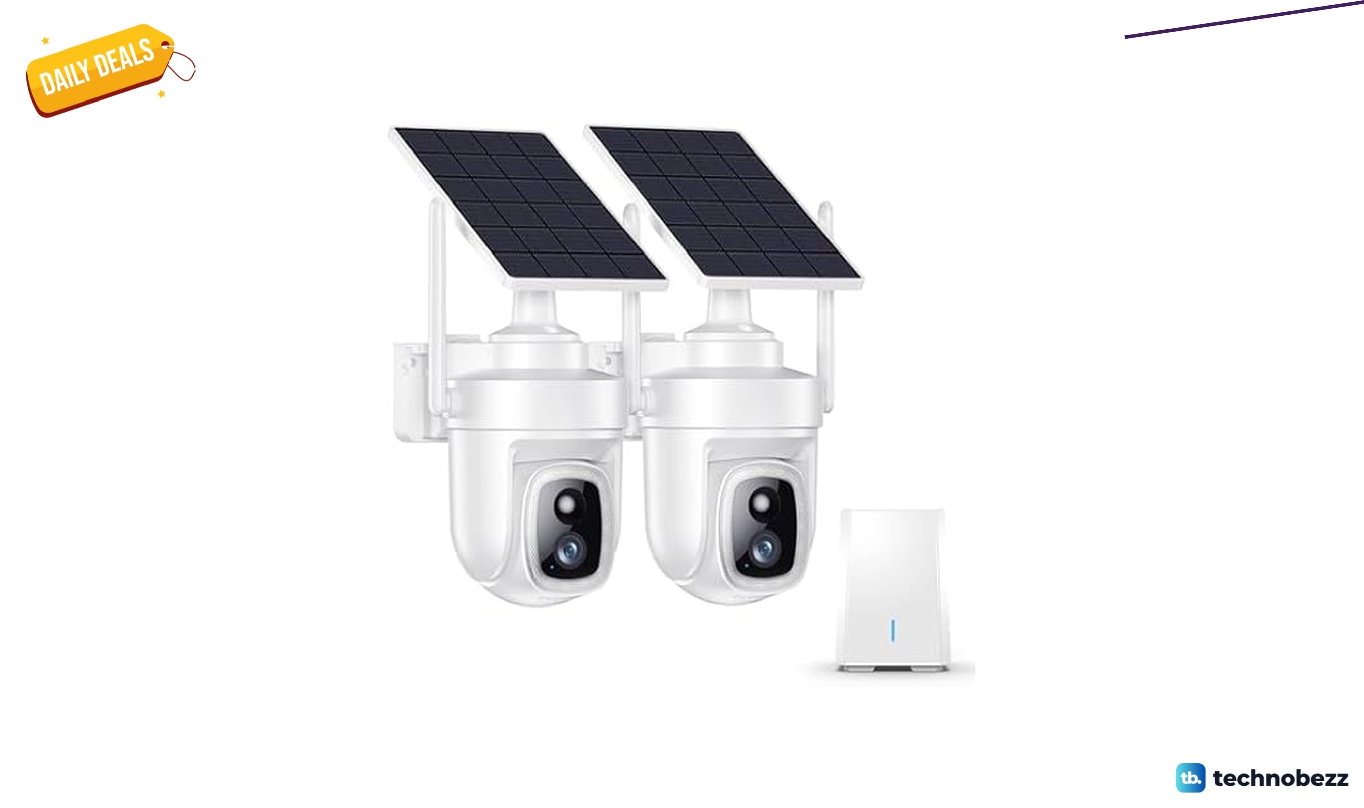 Woot offers a 2 pack of 4K wireless outdoor security cameras for $235.99