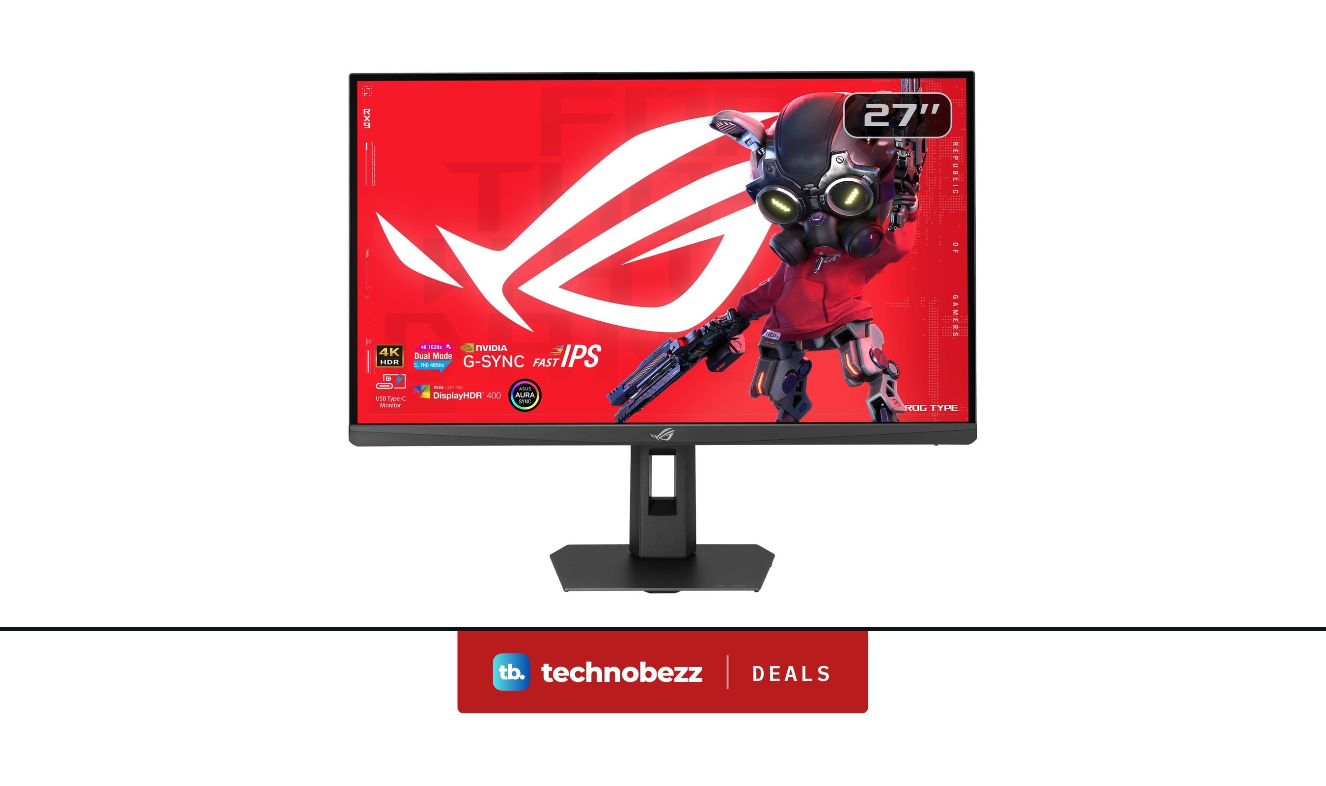 ASUS ROG Strix XG27UCGR 4K Monitor hits new low at $319