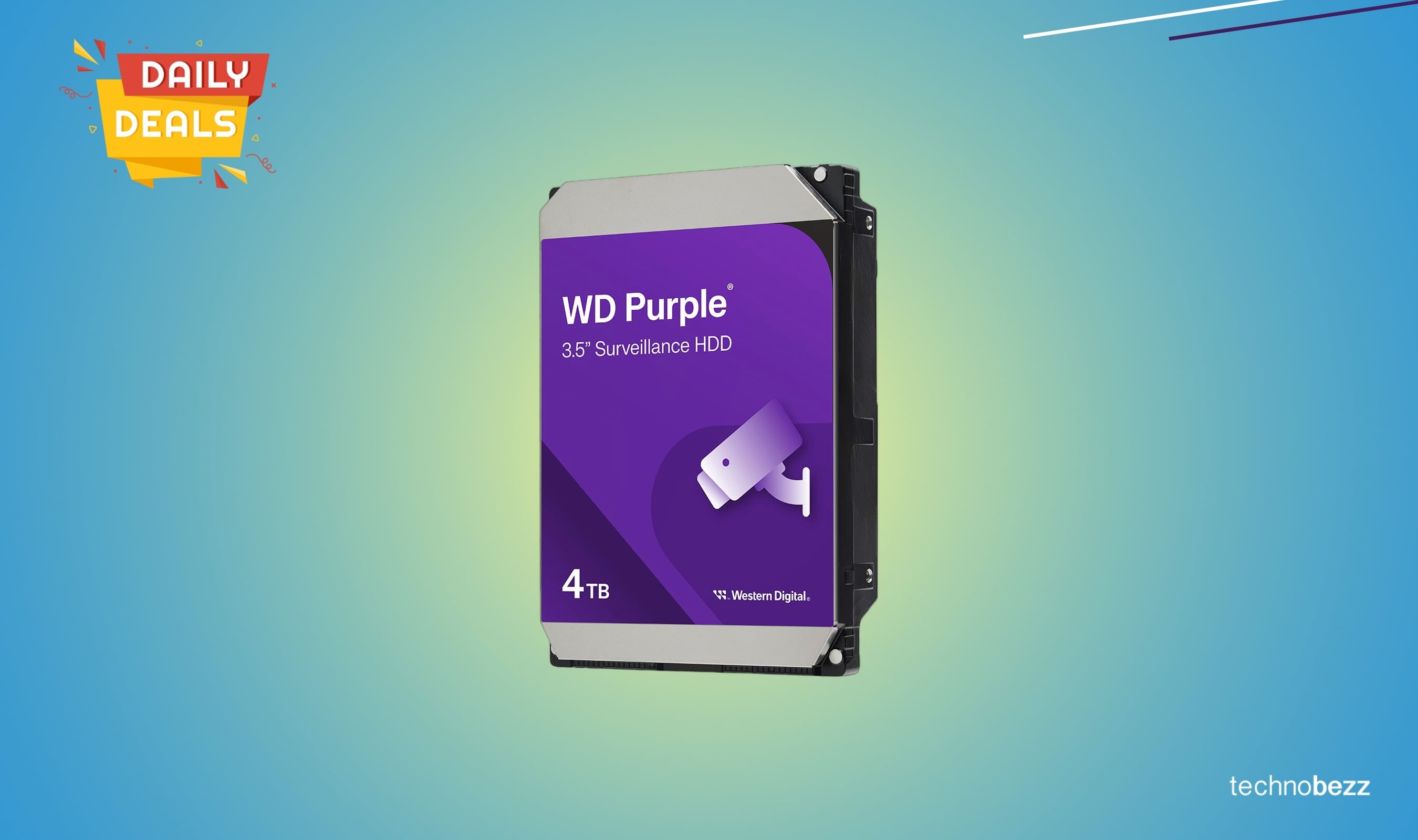 Western Digital WD Purple Surveillance Hard Drive Drops to $139.99