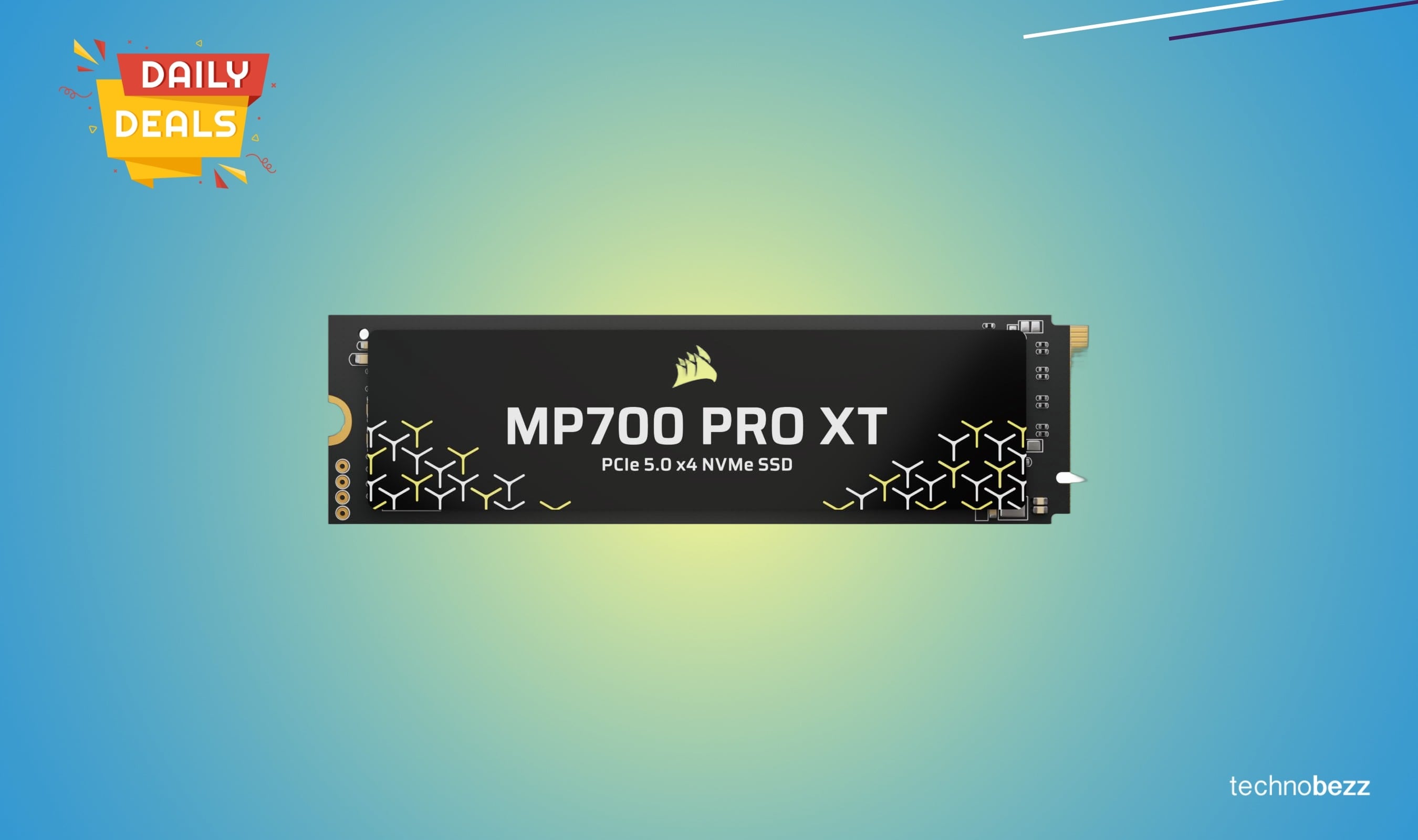 Corsair MP700 PRO XT PCIe 5.0 NVMe SSD drops to $693.25