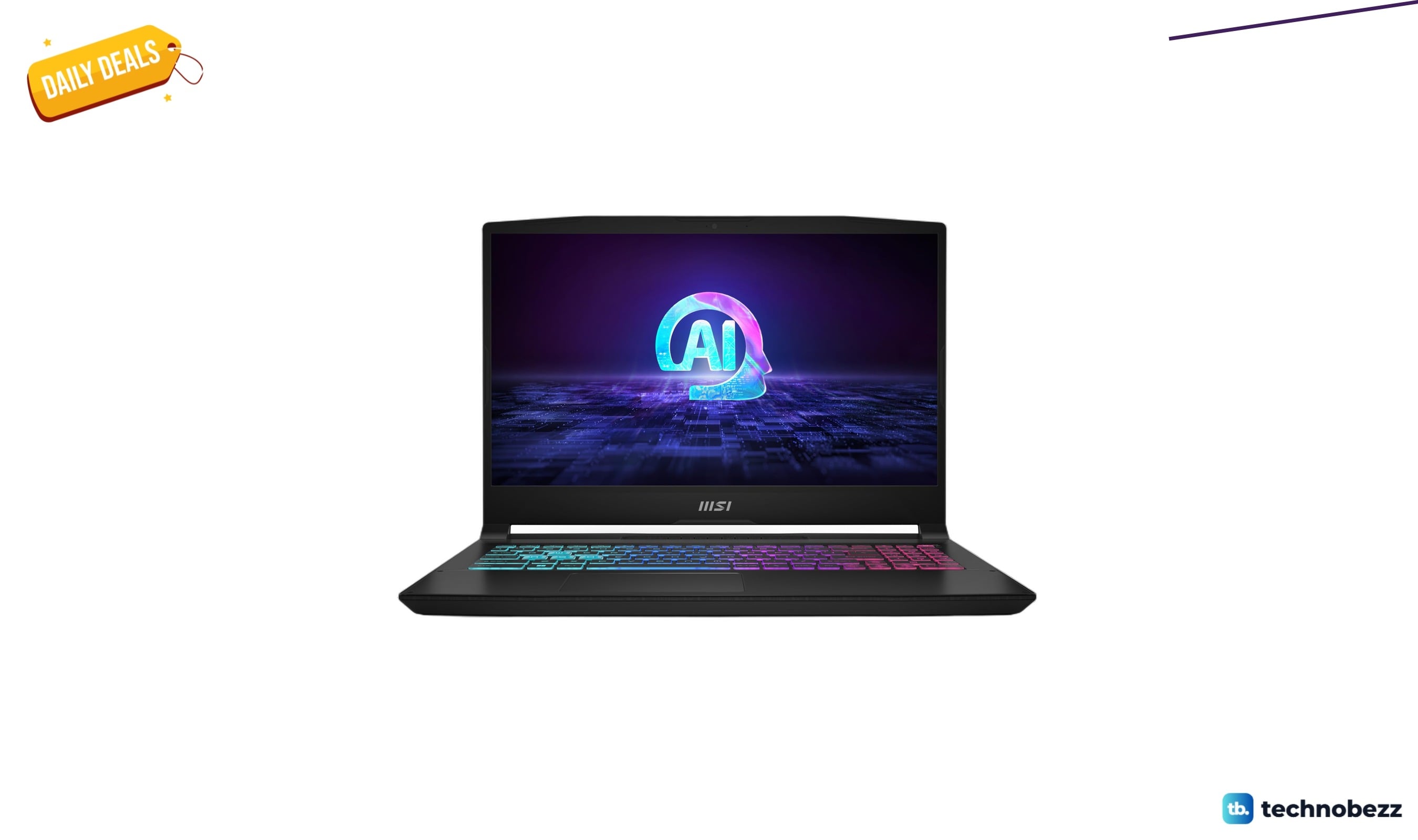 MSI Katana A15 AI Gaming Laptop with Ryzen 9 Drops to $1360 on Amazon