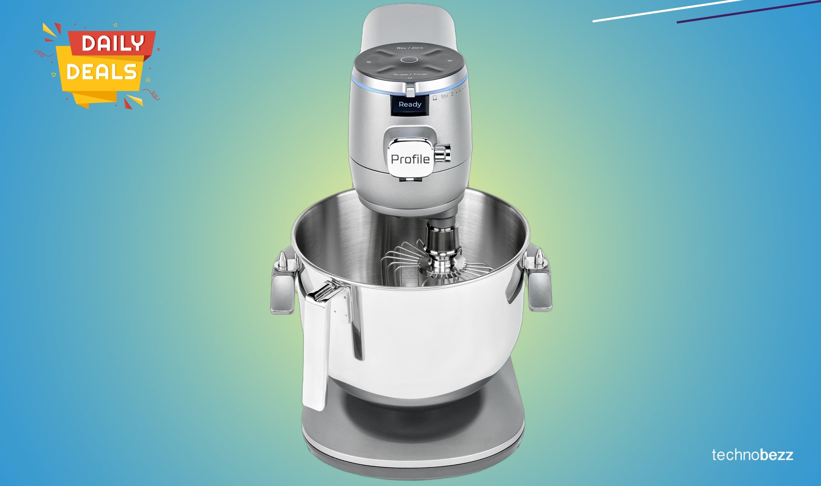 GE Profile Smart Stand Mixer with Smart Scale drops to $499