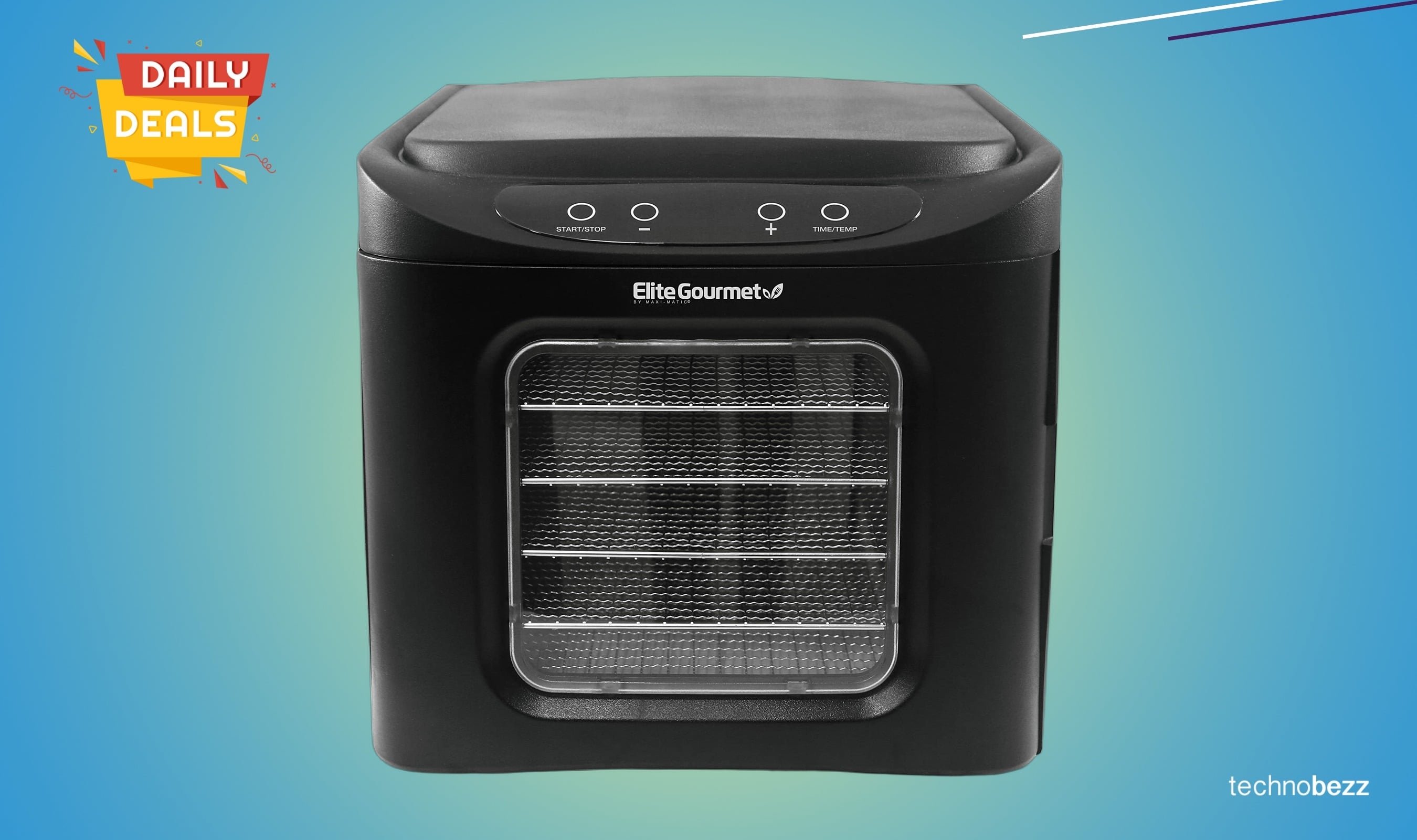 Elite Gourmet EFD-313B Programmable Food Dehydrator drops to $85.95