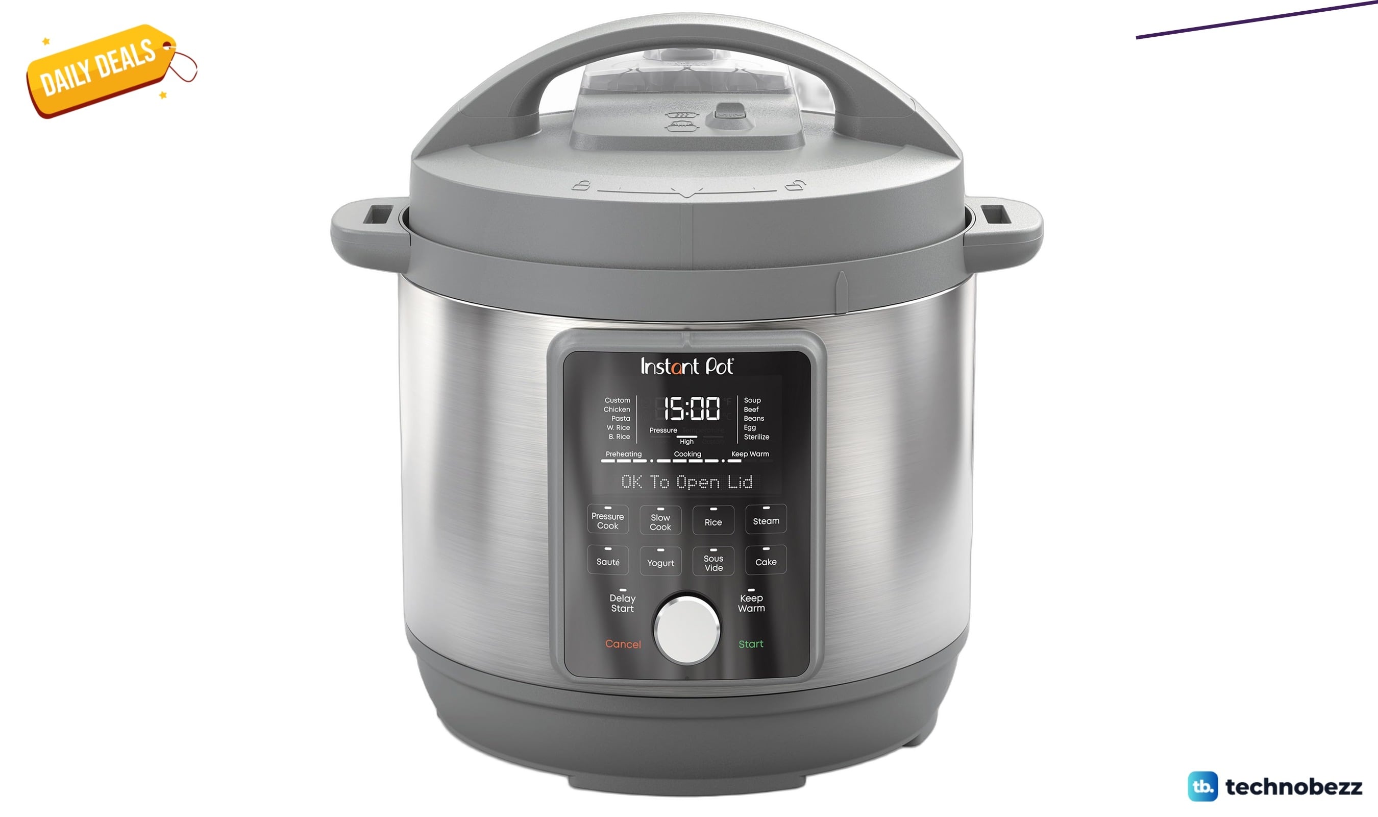 Instant Pot 8-Quart Whisper Quiet 9-in-1 Electric hits new low at $129.99