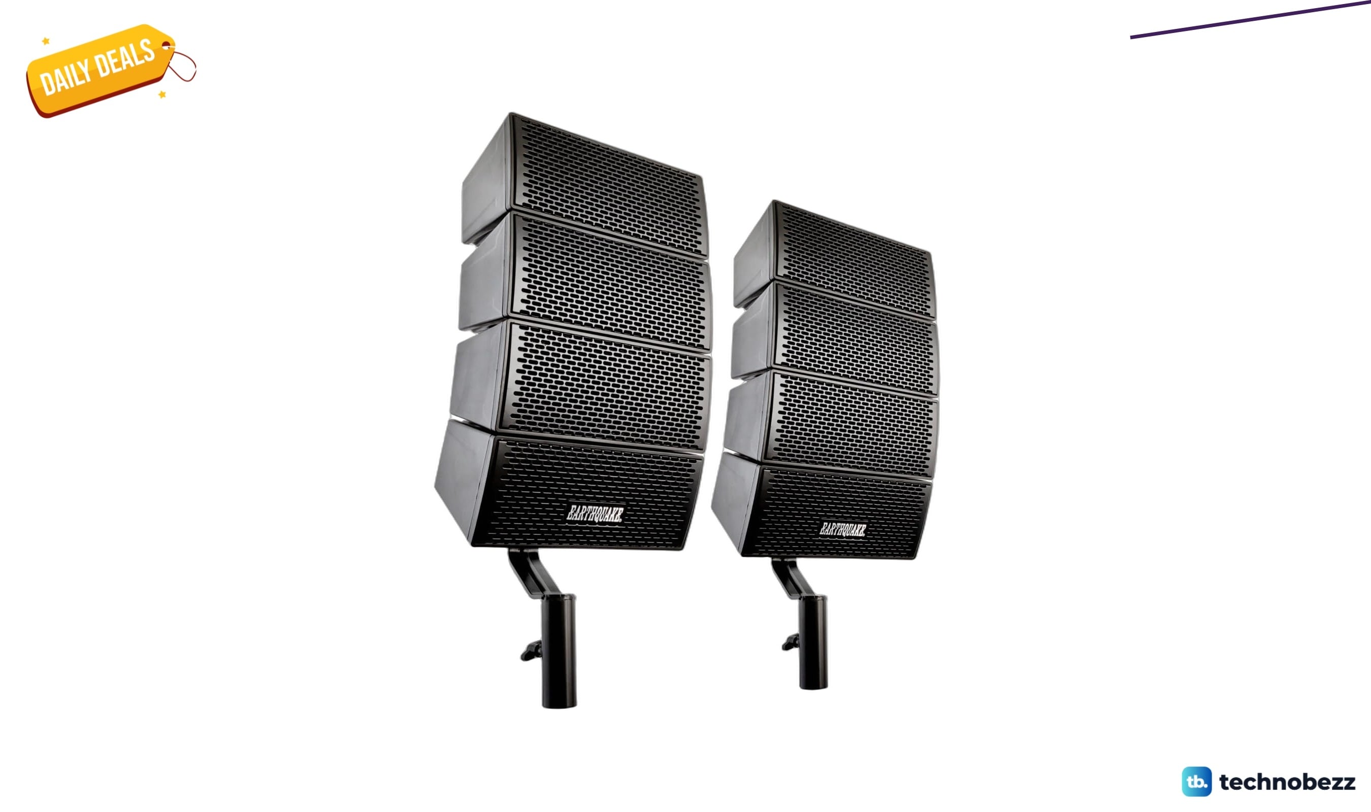 Earthquake Sound DJ-Array Gen2 4x4" Line Array drops to $489.16