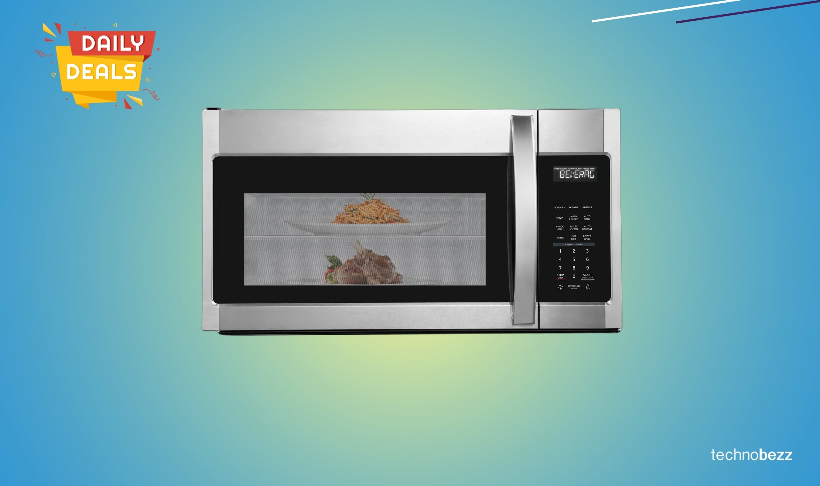 BLACK+DECKER EM044KB19 Over Range Microwave Oven drops to $289.99