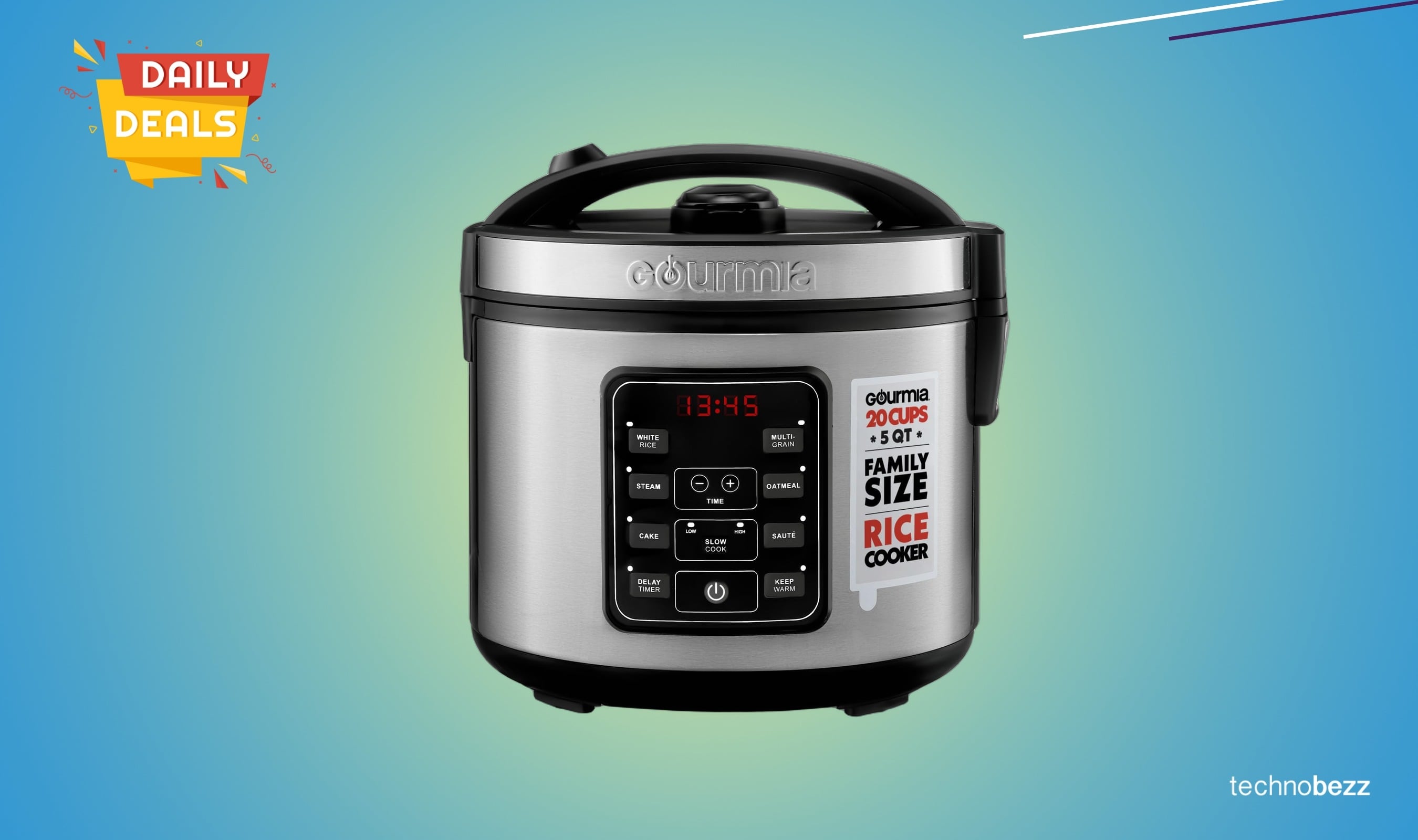 Gourmia Rice Cooker drops to $61 in latest price cut