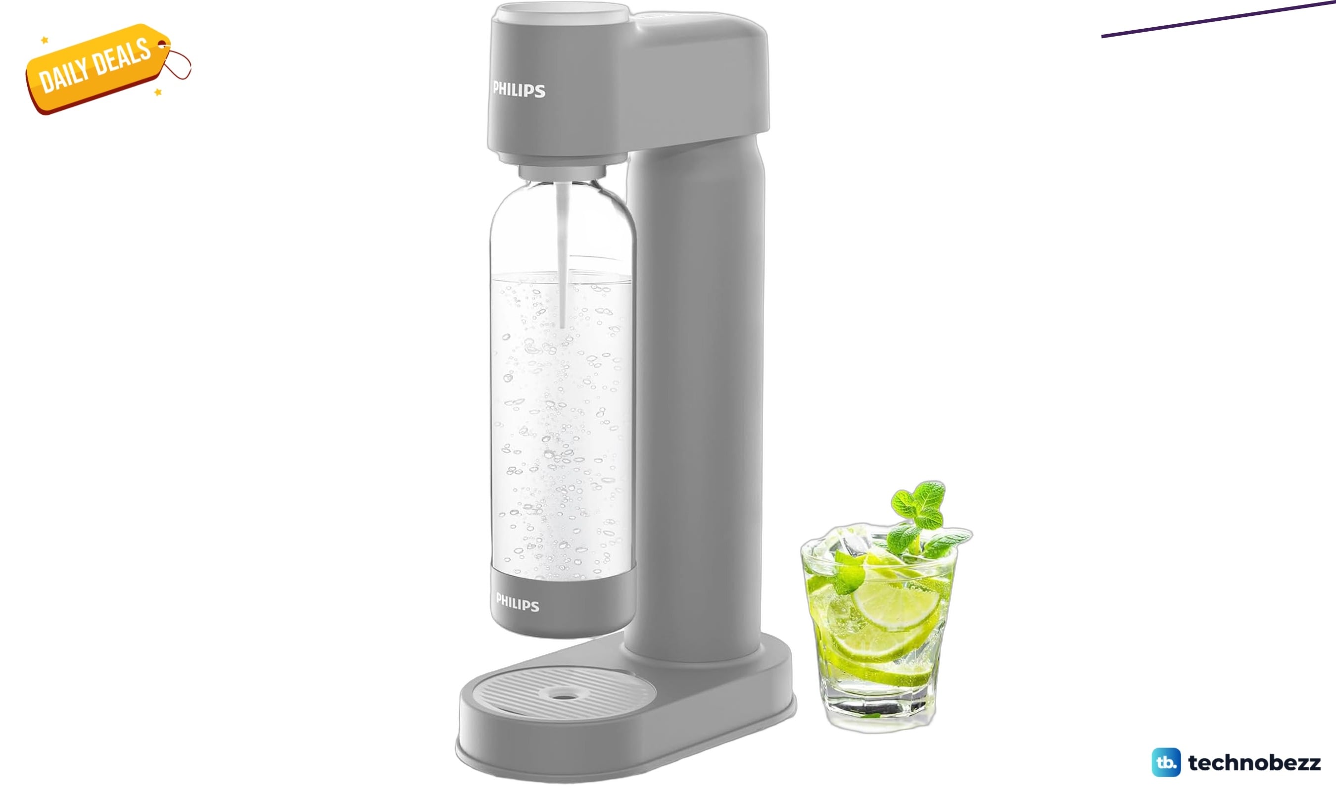 Philips Sparkling Water Maker ADD4901GROQ/37 drops to $54.99 on Amazon