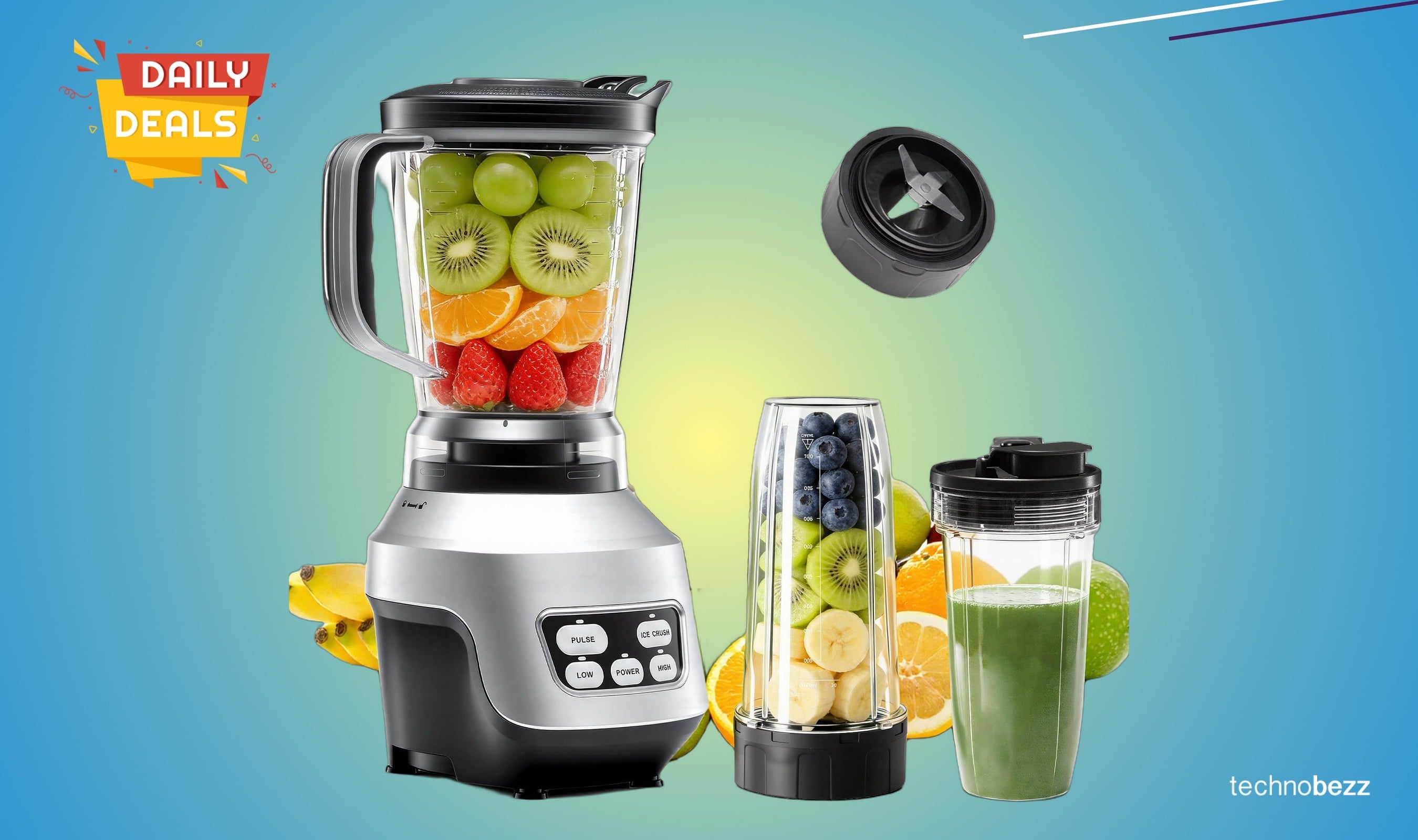 NEWBULIG Smoothie Blender price drops to $53.98 on Amazon