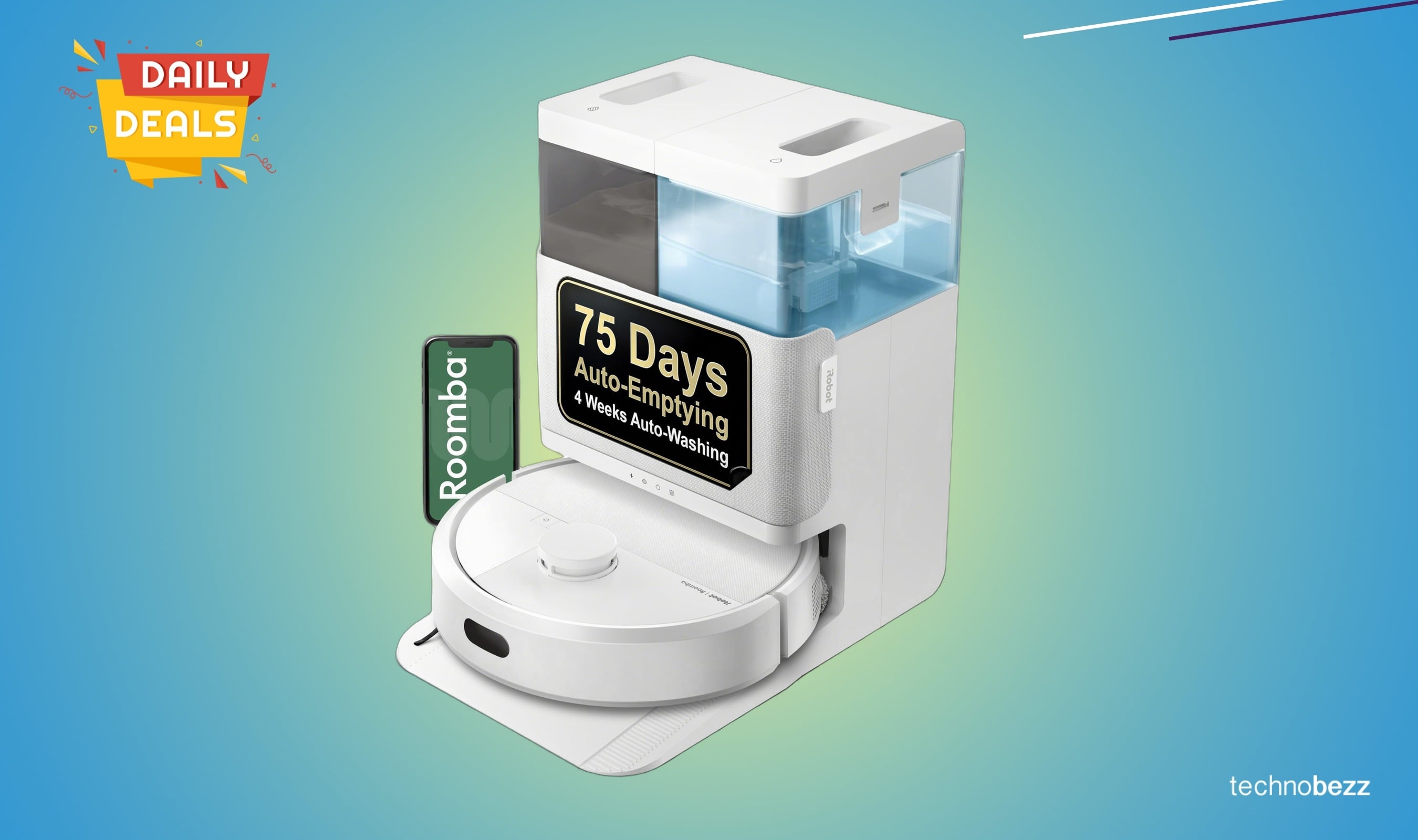 iRobot Roomba Plus 405 Combo Robot Vacuum drops to $399