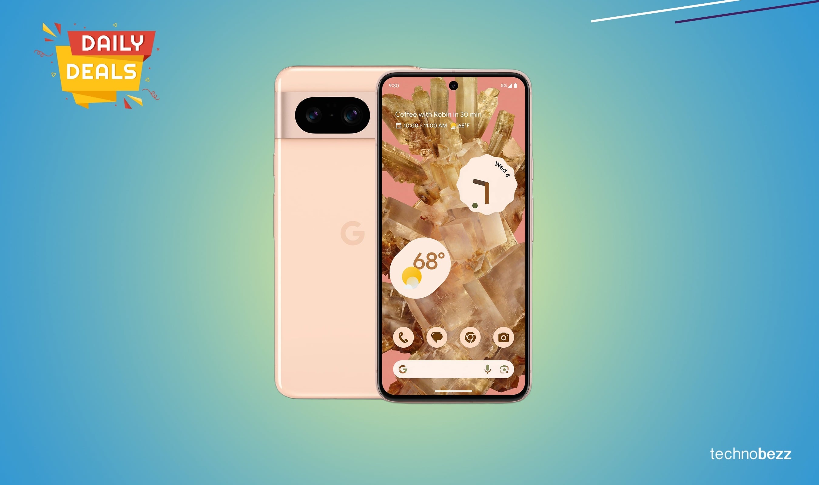 Google Pixel 8 Unlocked Smartphone Drops to $376.90