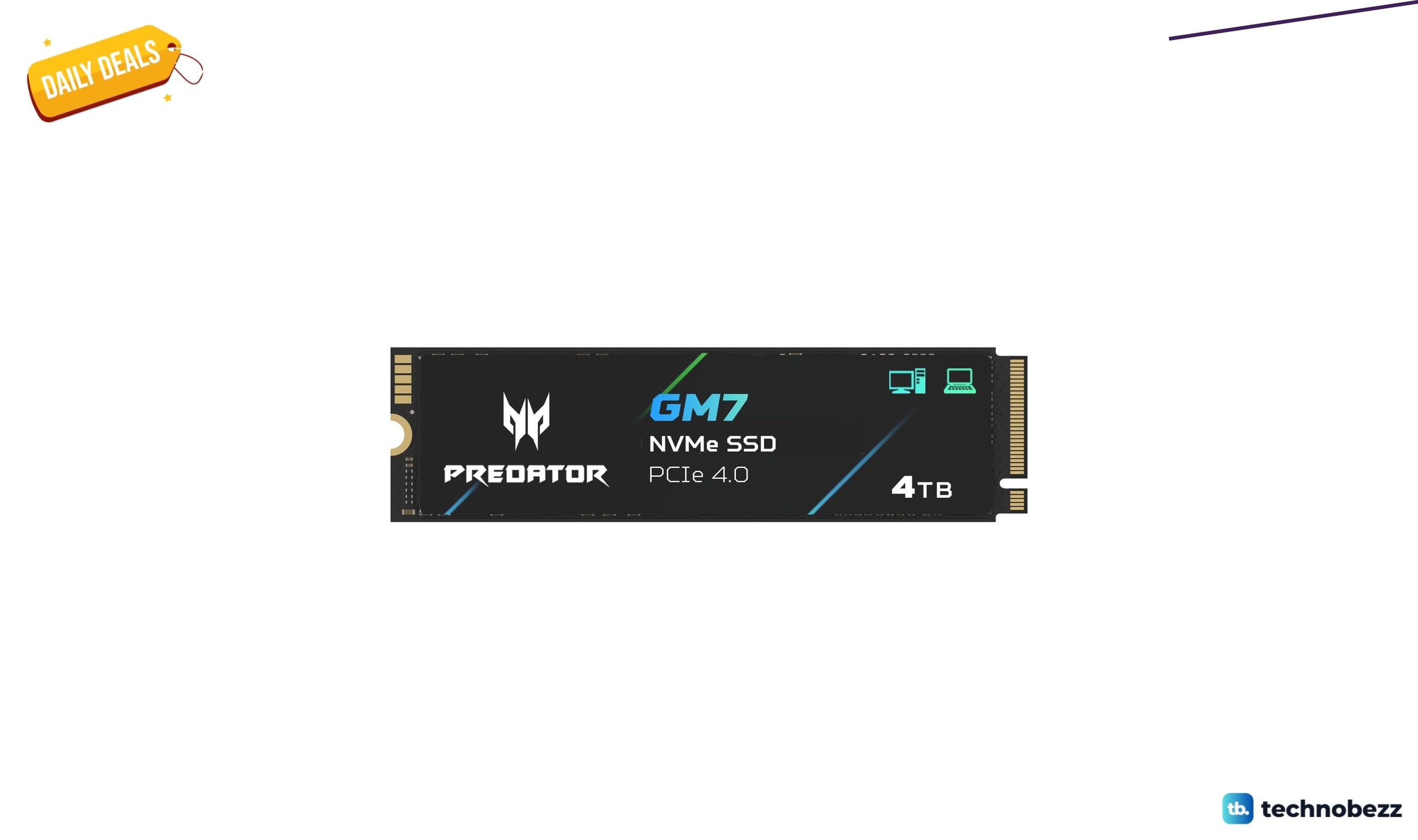 Acer Predator GM7 SSD M.2 2280 PCIe marked down to $484.49