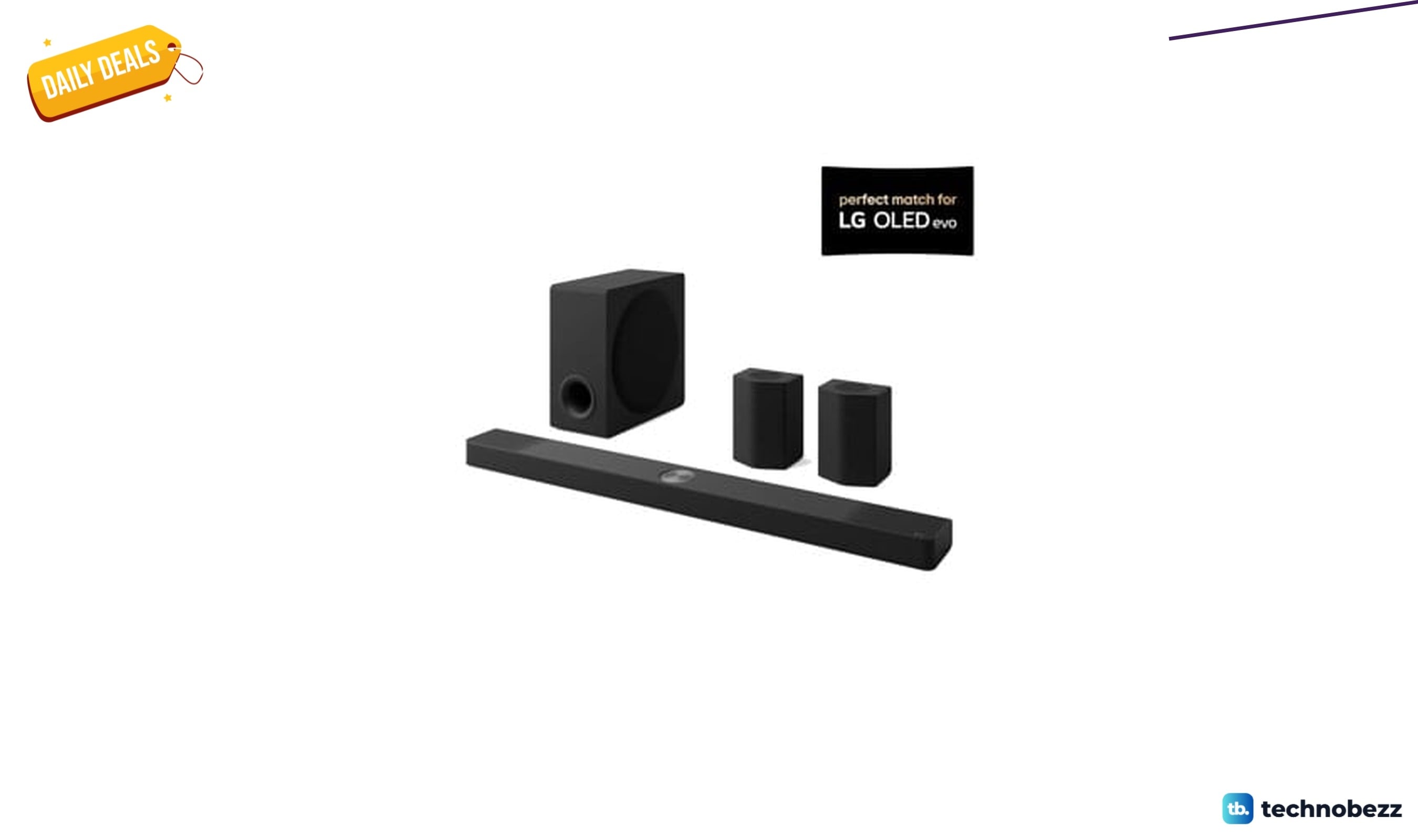 LG offers its S95TR home theater soundbar for $999.99 at its online store
