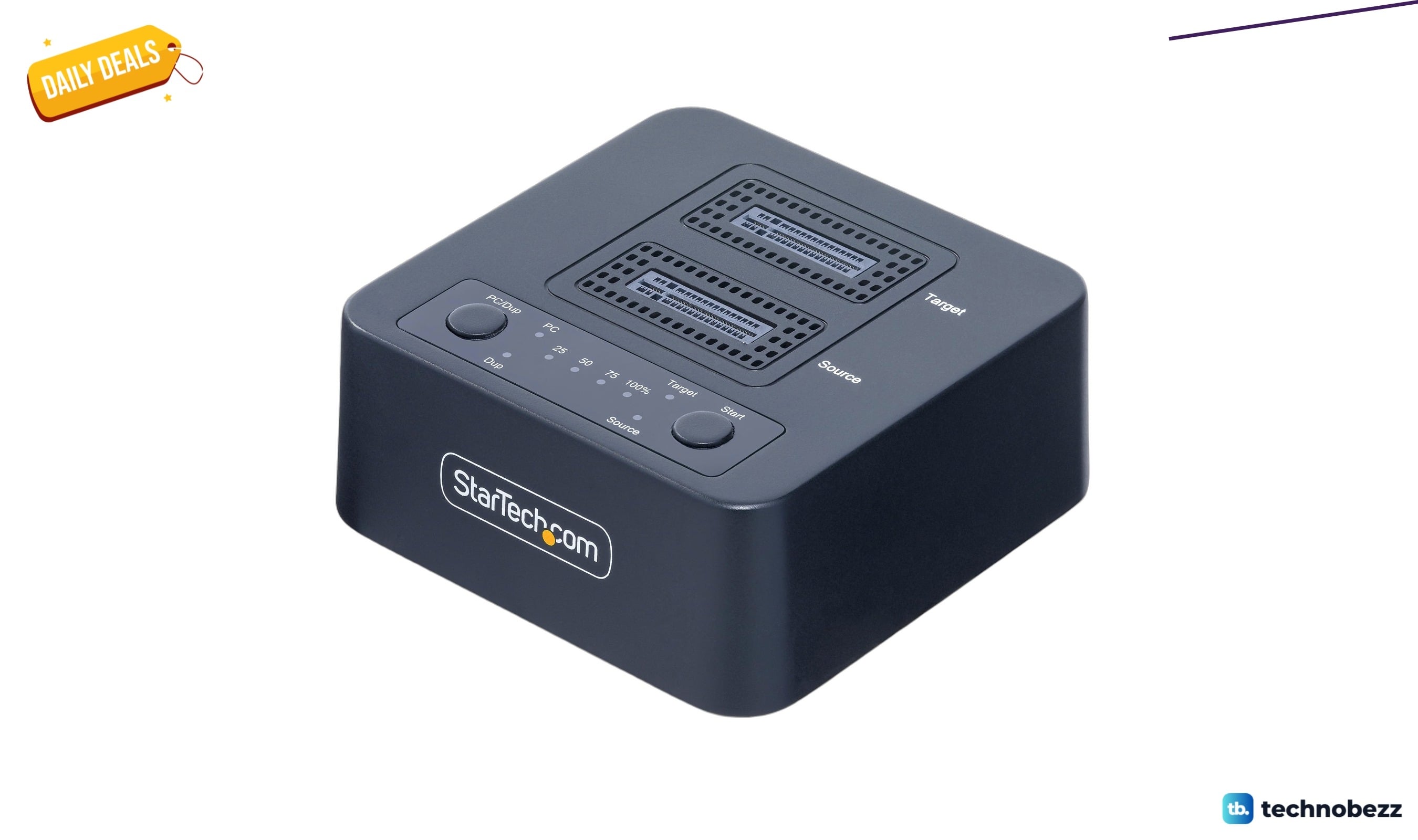 StarTech.com 1 Reports 1 M.2 NVMe Drive Duplicator, 90GBpm sees price cut to $158.16