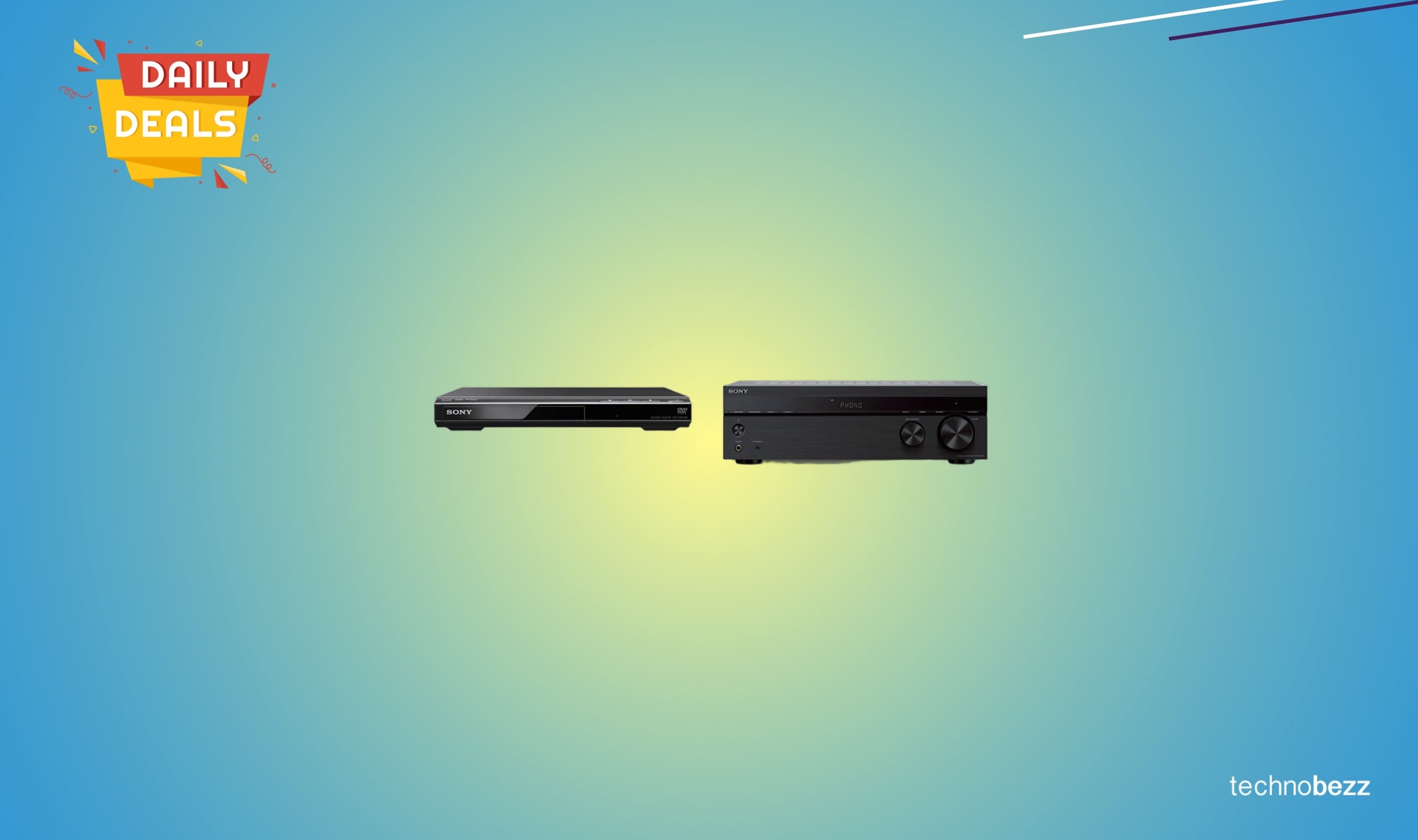 Sony DVPSR210P DVD Player and STRDH190 receiver bundle drops to $242.99