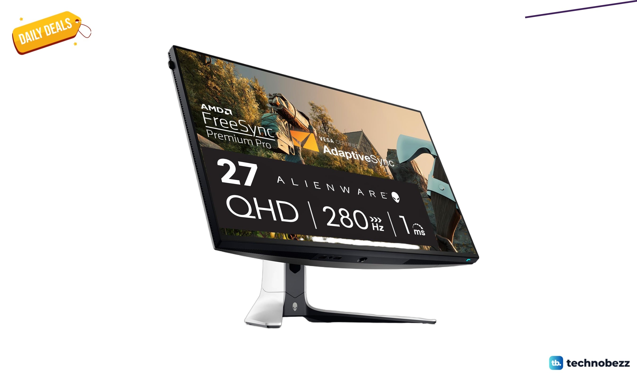 Alienware AW2723DF 240Hz gaming monitor drops to $395 on Amazon