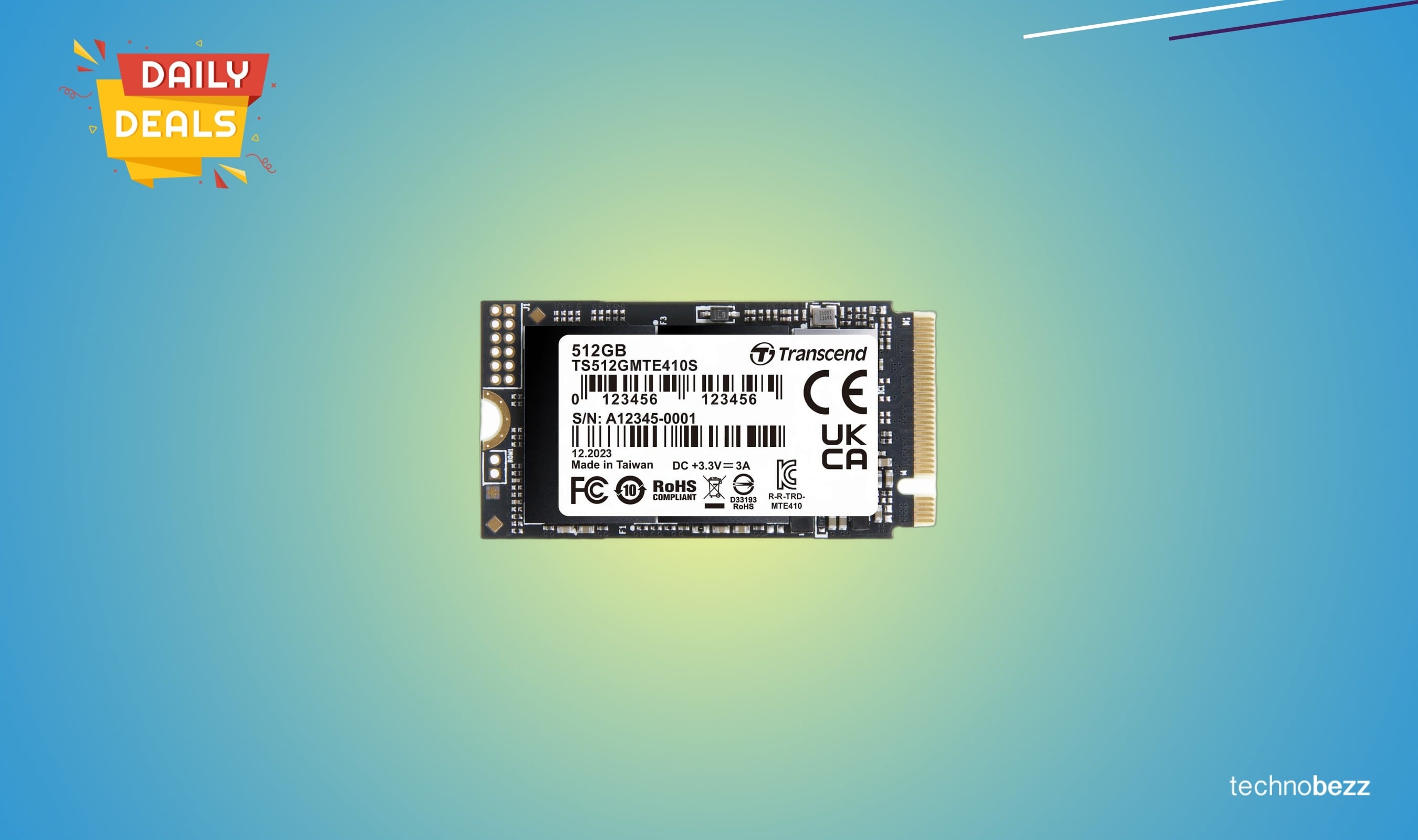 Transcend MTE410S PCIe Gen4 SSD drops to $179 on Amazon