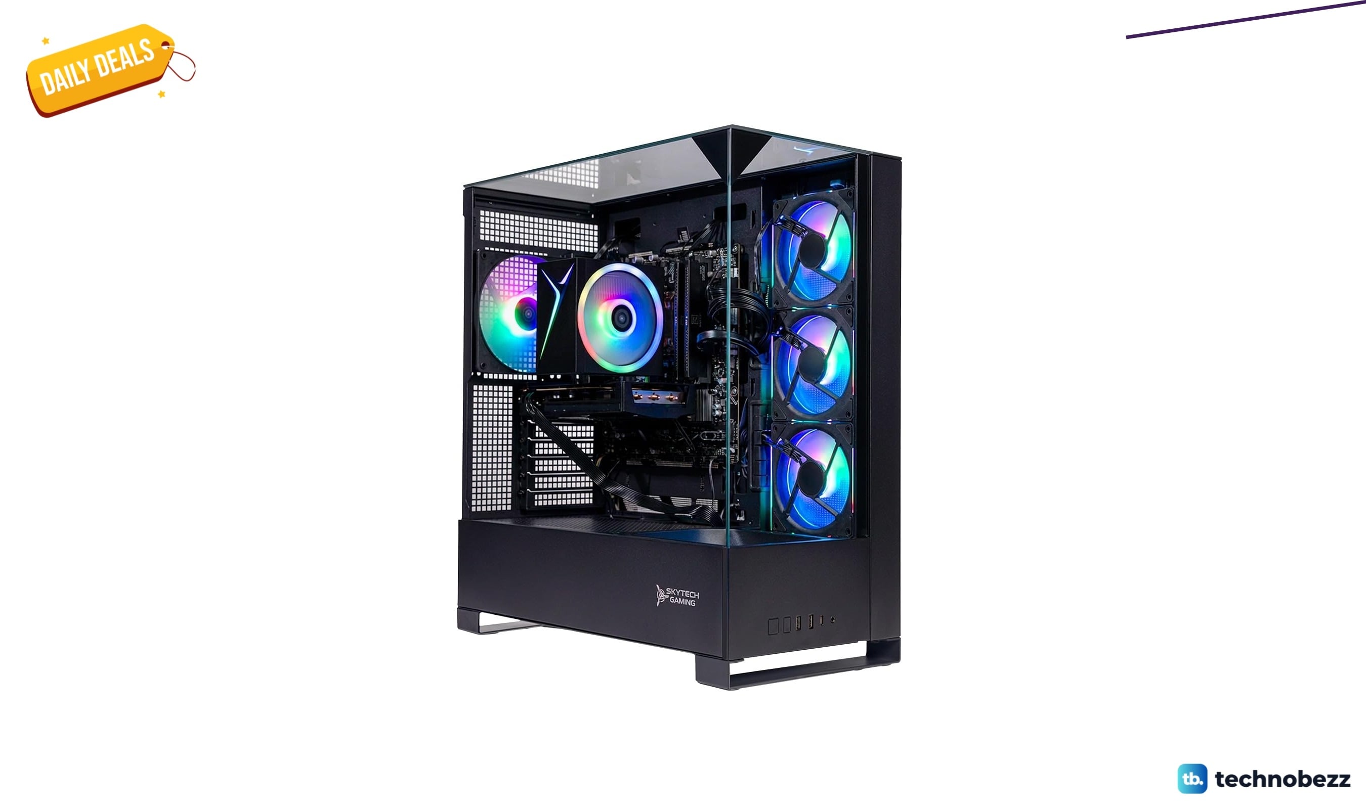 Skytech Gaming PC Shadow 5 with Ryzen 7 drops to $1399.99