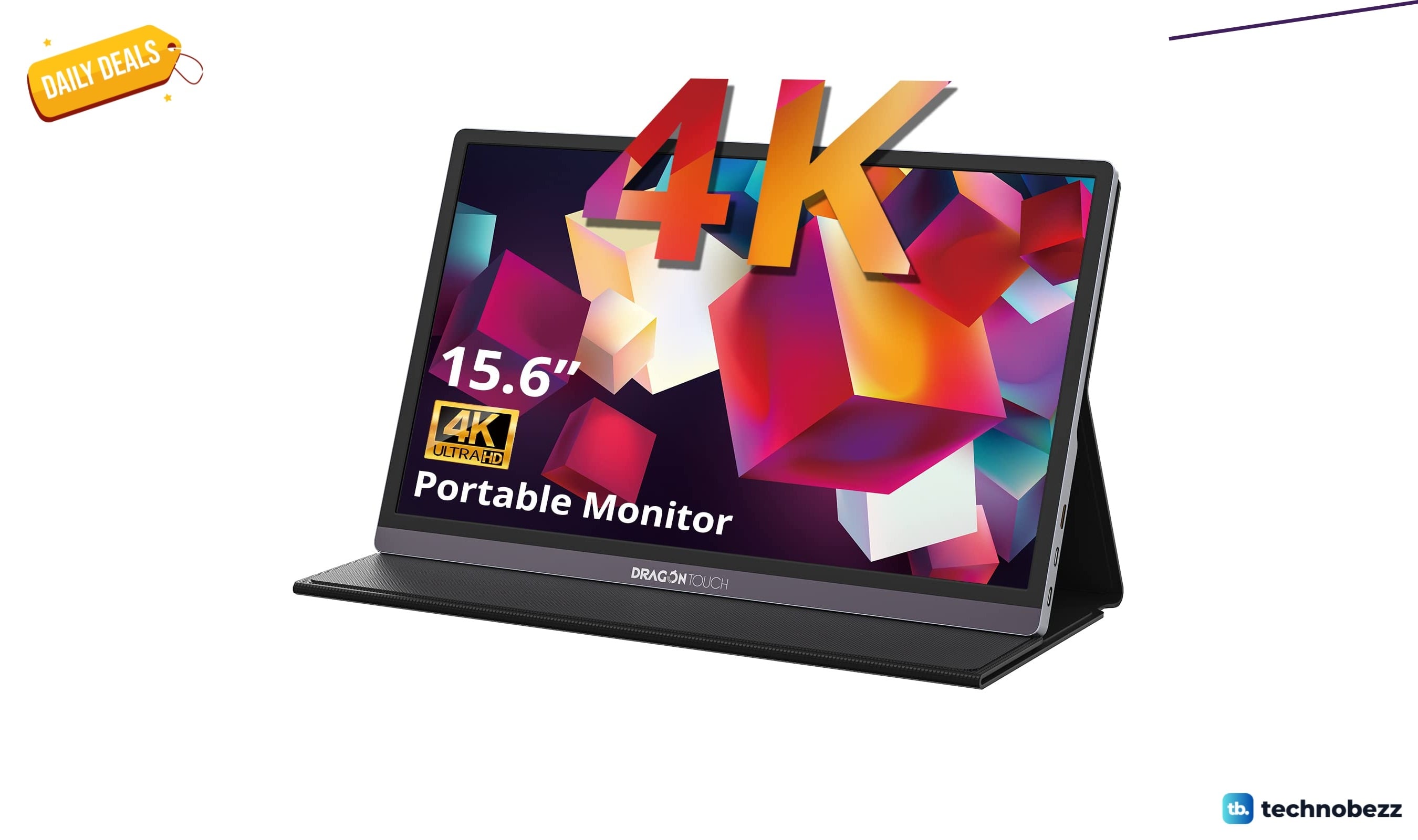 Dragon Touch 4K Portable 15.6 IPS HDR drops to $284.99 on Amazon