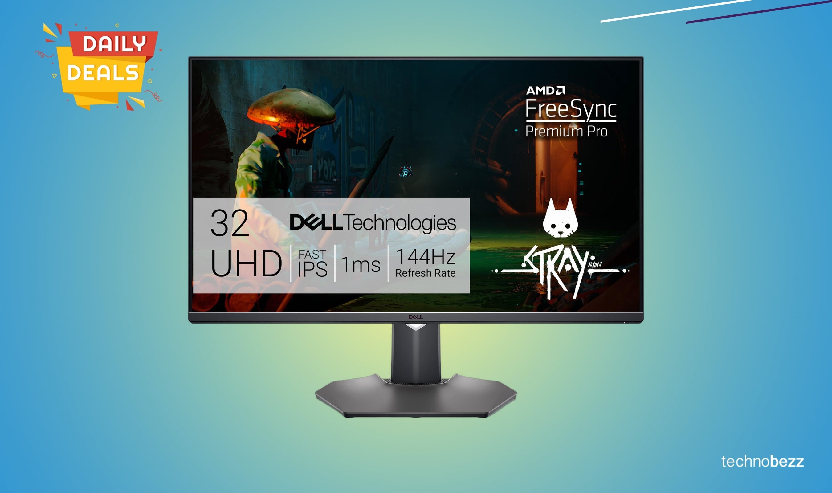 Dell G3223Q 4K gaming monitor drops to $499.99 on Amazon