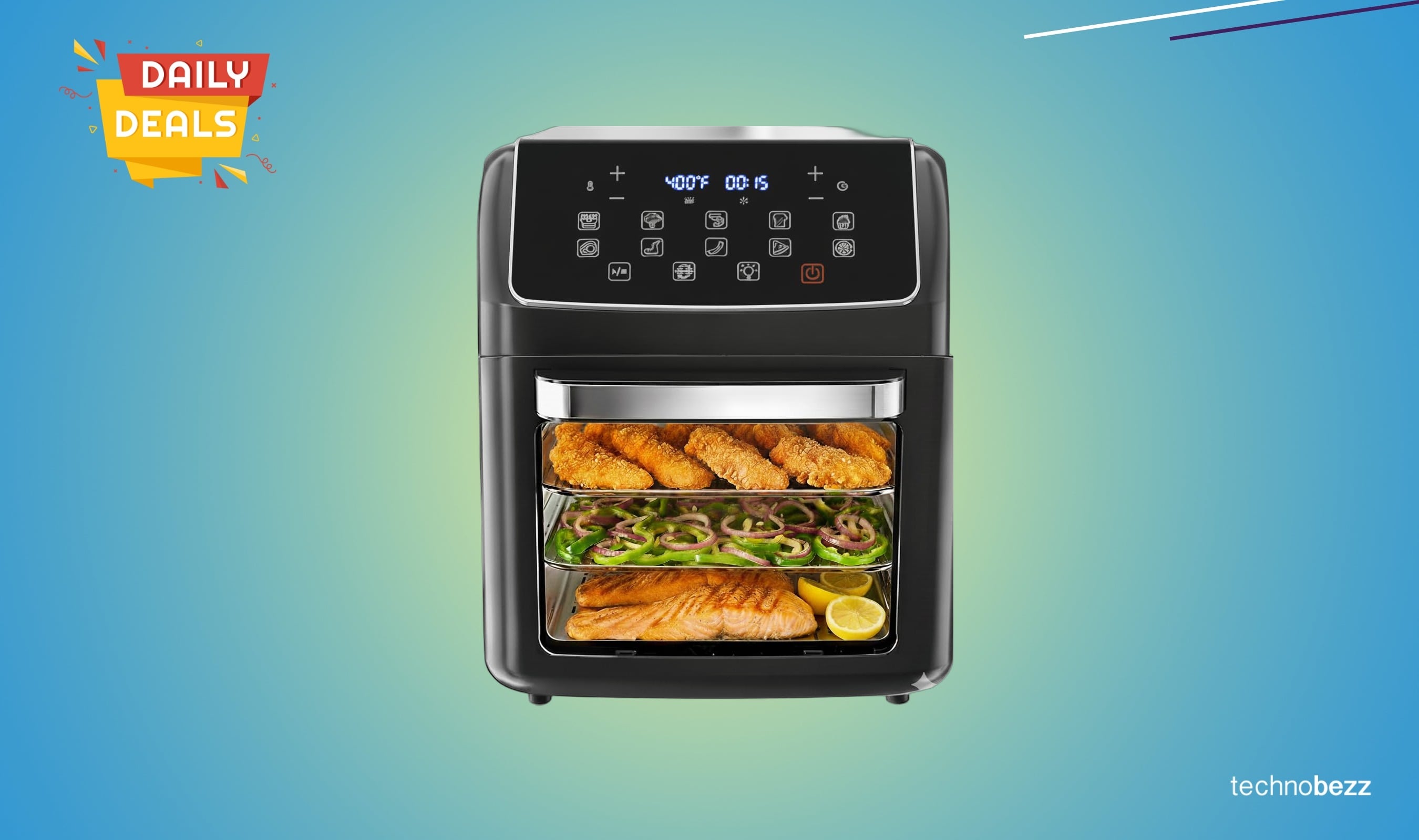 HealSmart 10-in-1 Air Fryer Oven drops to $71.98 on Amazon