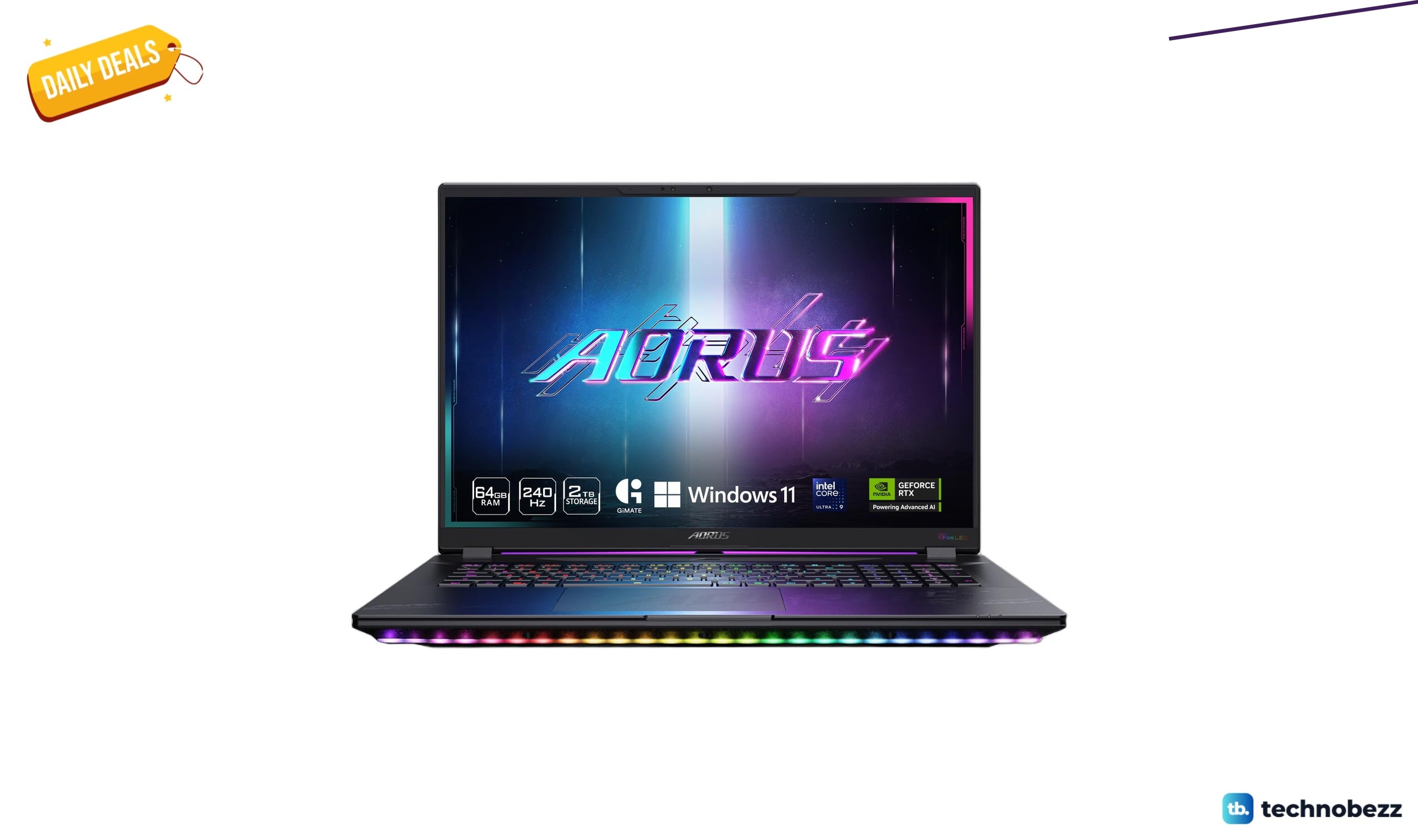 GIGABYTE AORUS Master 18 Gaming Laptop Drops to $3899 with $700.99 Discount