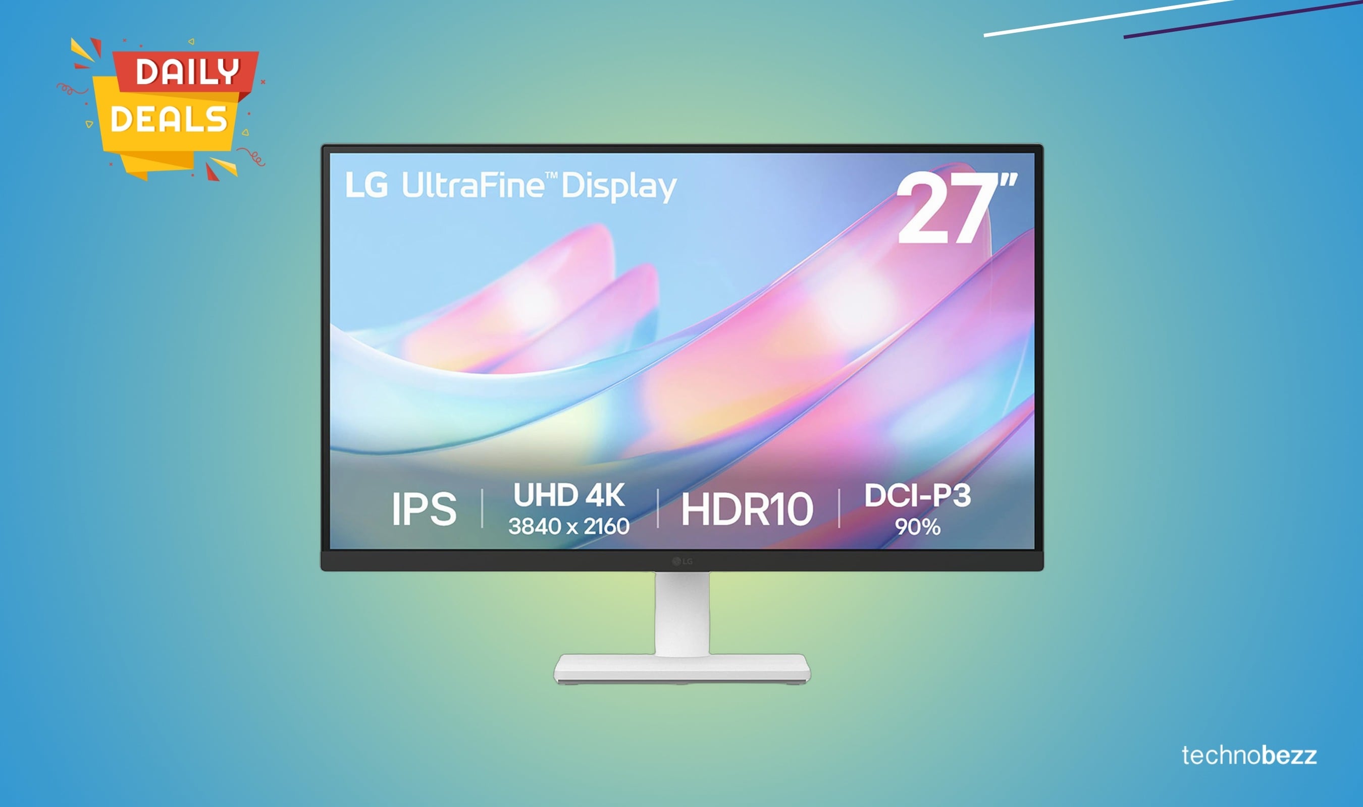 LG 27US500-W Ultrafine 4K Monitor drops to $199.99 on Amazon