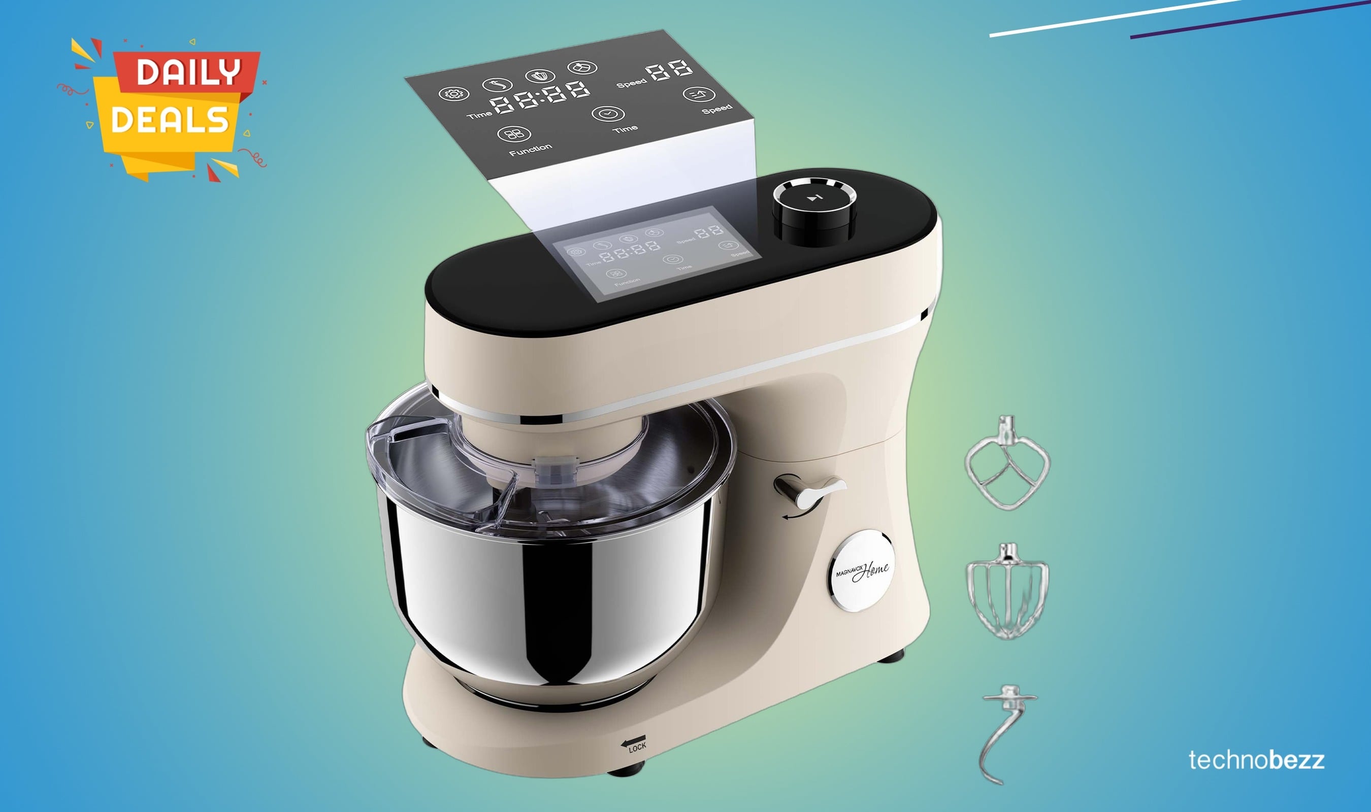 Magnavox Home 6.3 qt Digital Touchscreen Stand drops to $119