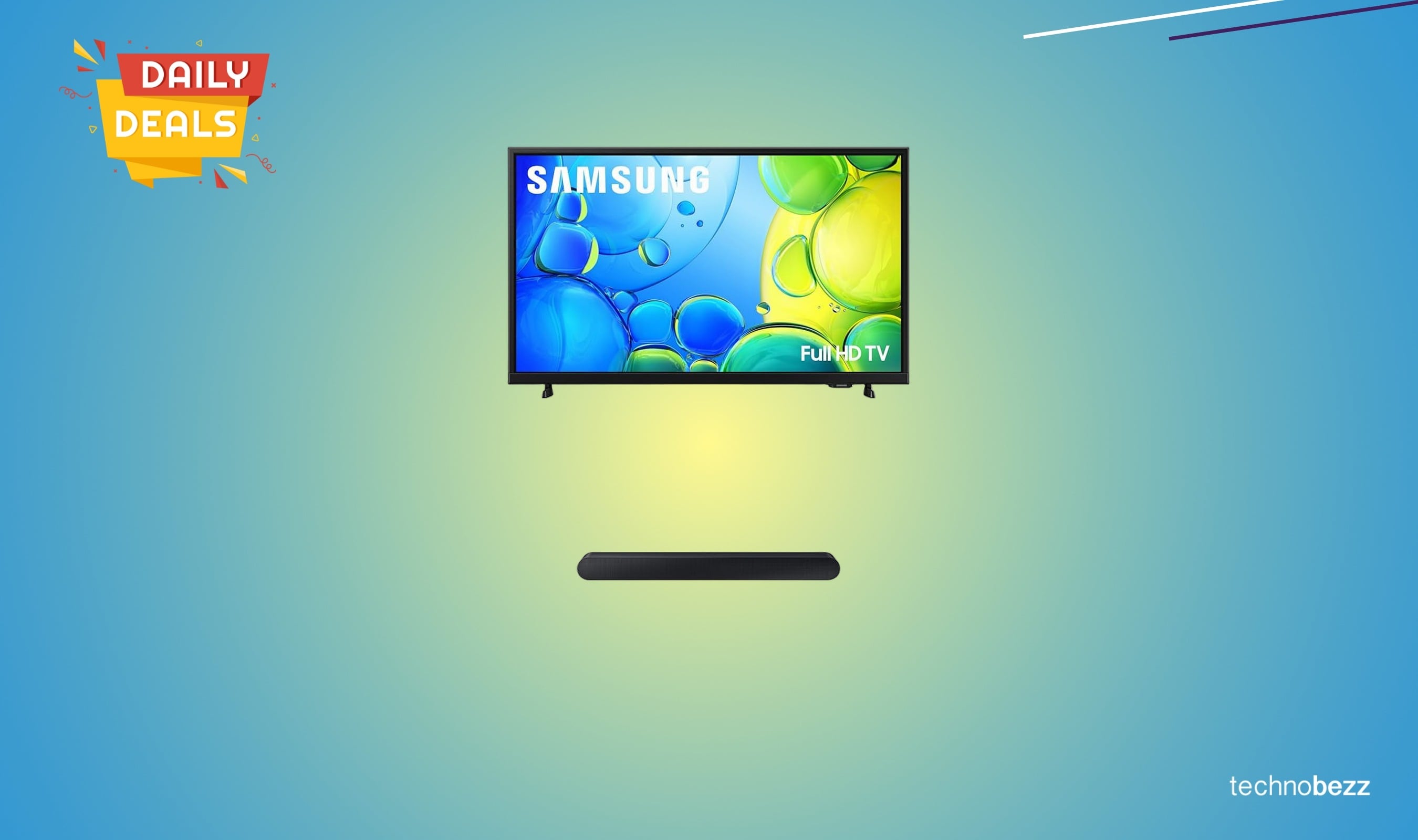 Samsung 32-inch smart TV bundle falls to $425.98