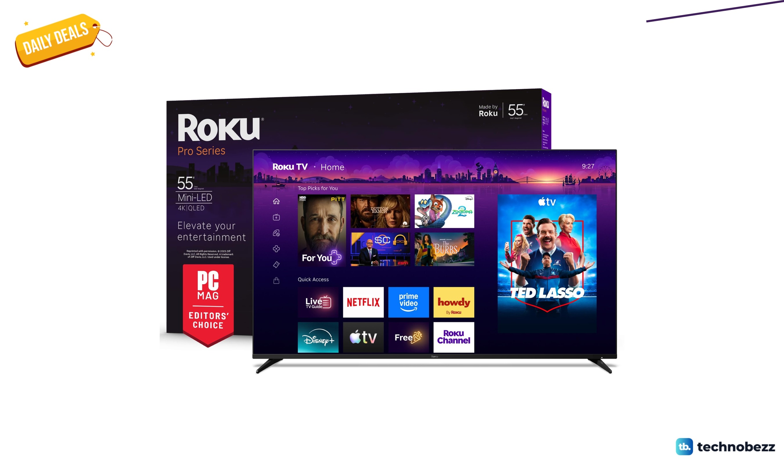 Roku Pro Smart TV 4K QLED Mini-LED now selling for $499.99