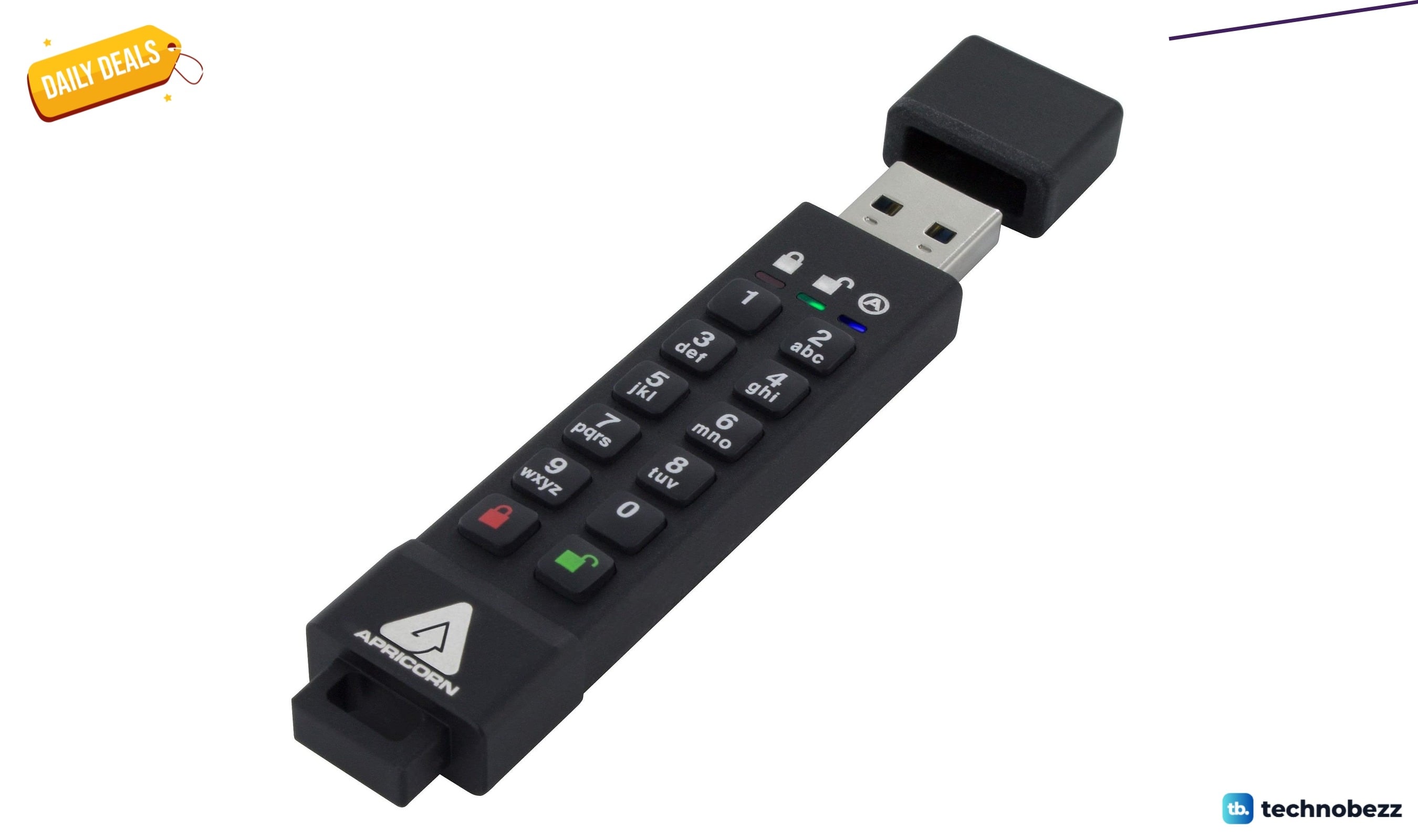 Apricorn 16GB Aegis Secure Key 3Z 256-bit gets a $39.05 price cut to $99.95