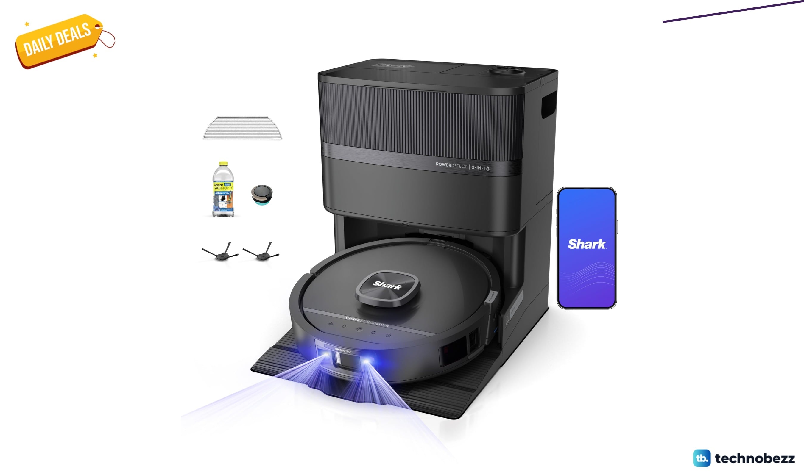 Shark PowerDetect UV Reveal 2-in-1 Robot Vacuum drops to $849.99