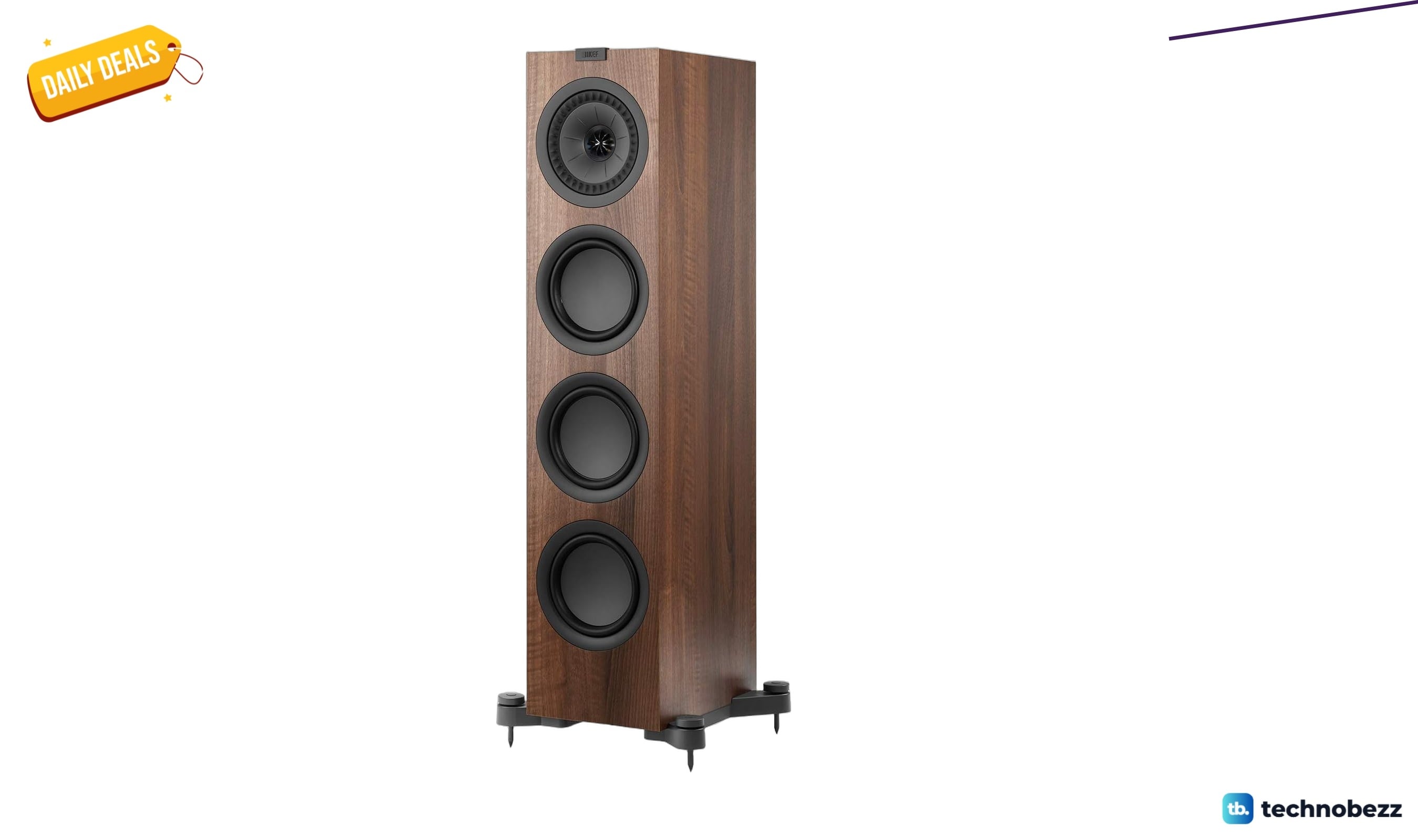 KEF Q550 Floorstanding Speakers drops to $615.74 at Amazon