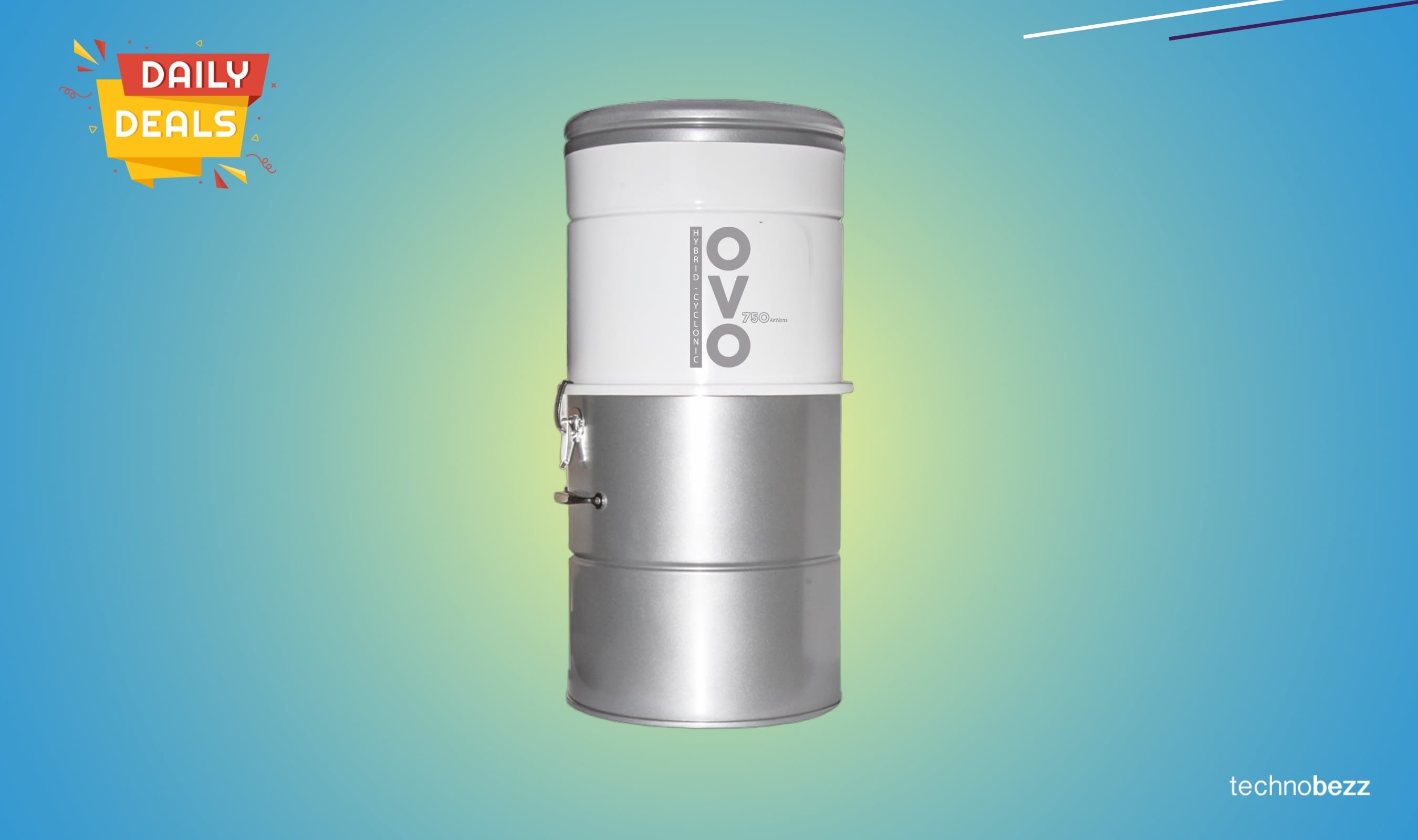 OVO 750 Airwatts Central Vacuum System drops to $352.72