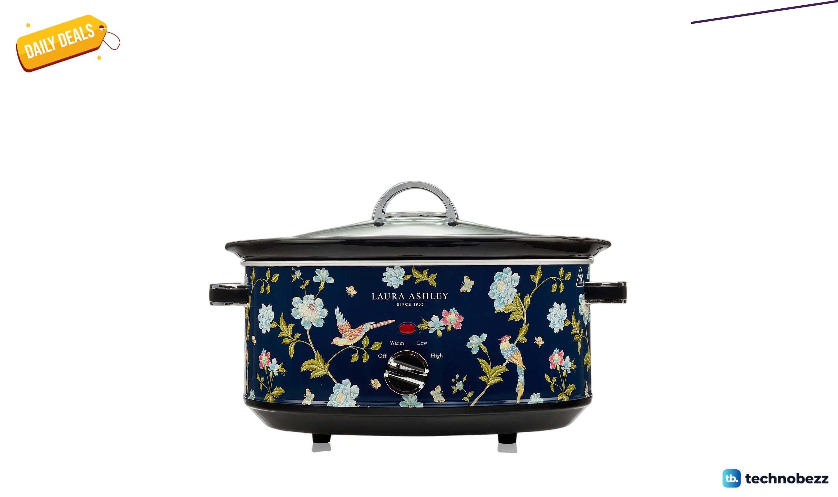 Laura Ashley 6.8 Quart Slow Cooker drops to $62.99 down from $79.85