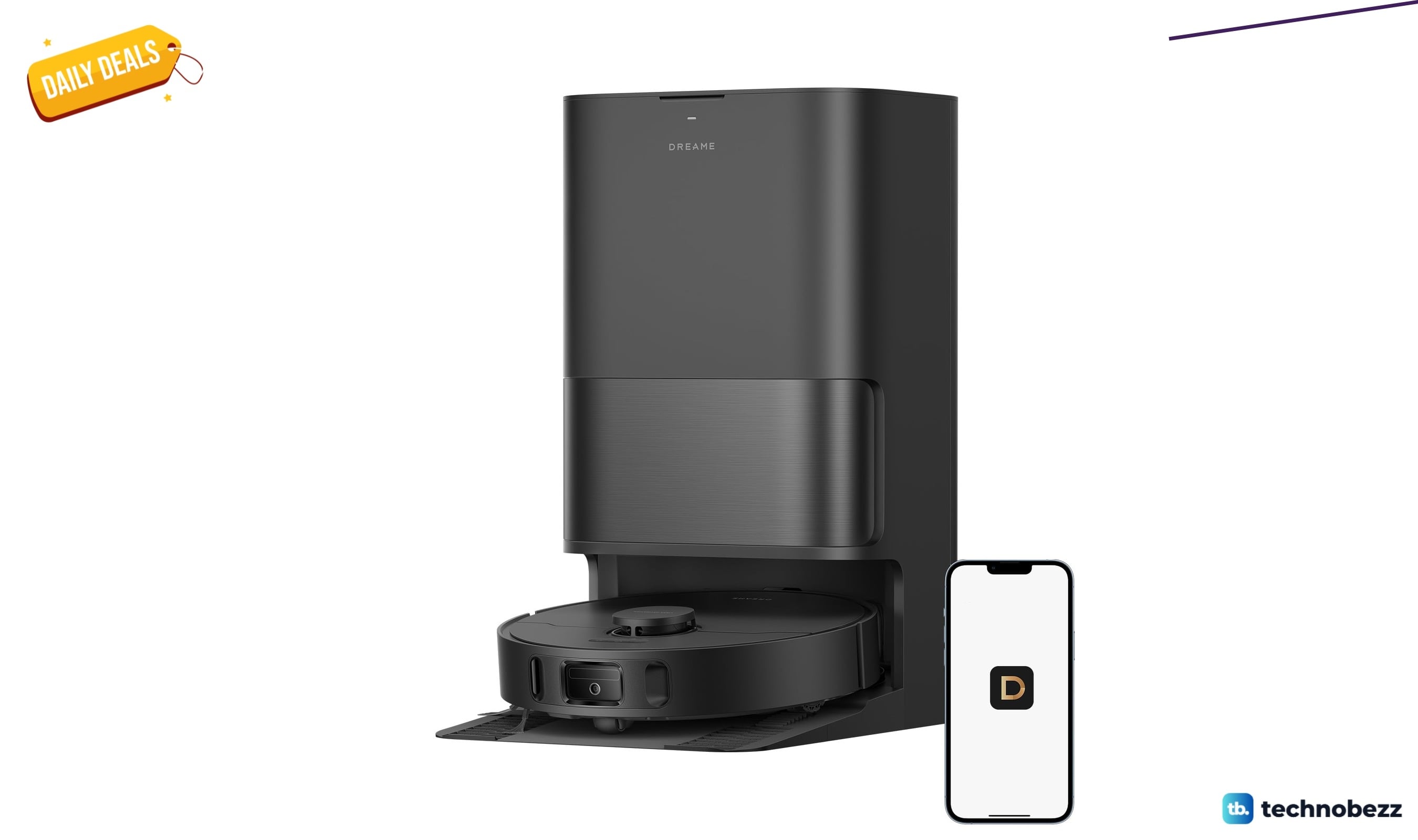 DREAME D30 Ultra Robot Vacuum Mop with 25,000Pa suction drops to $458.99