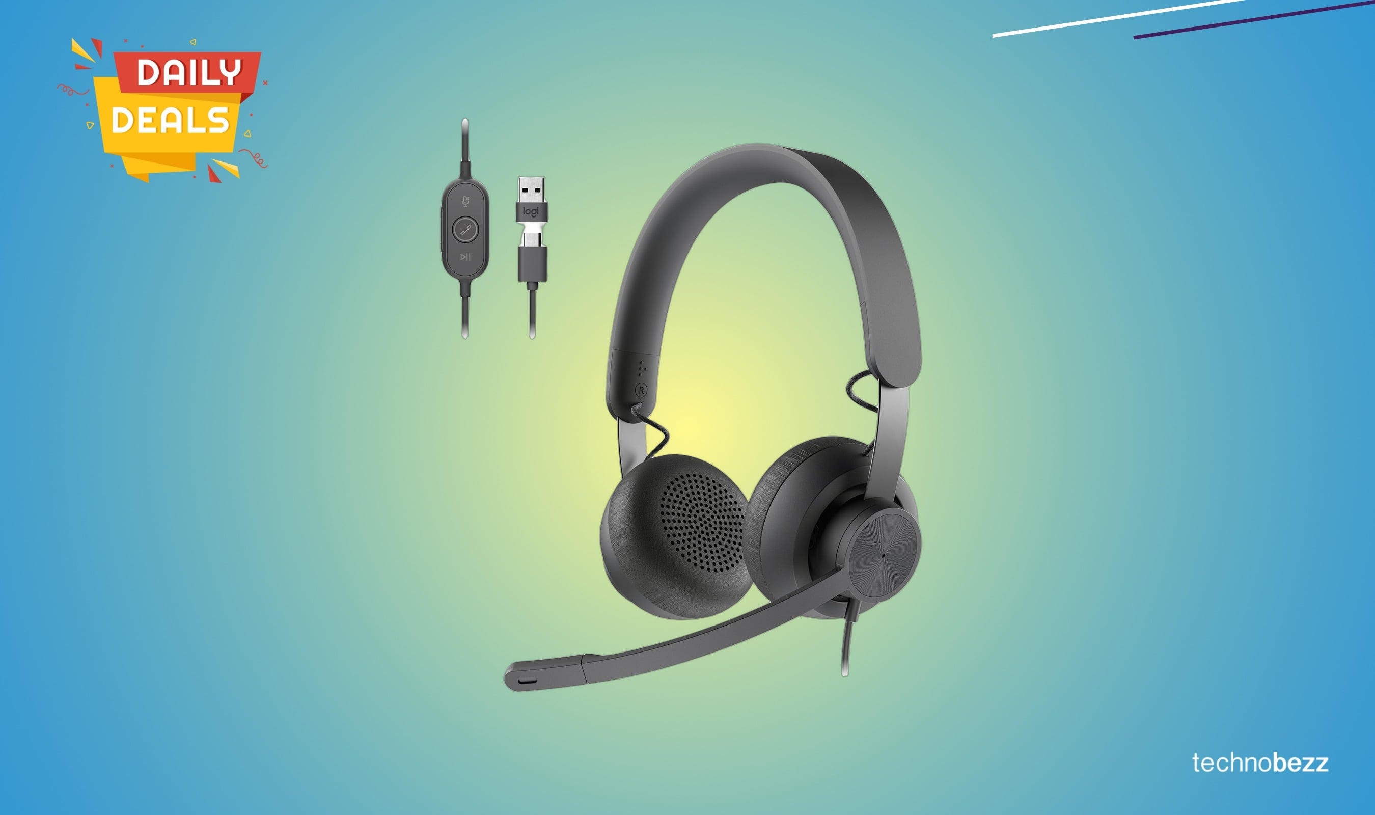 Logitech Zone 750 Wired On-Ear Headset drops to $99.99