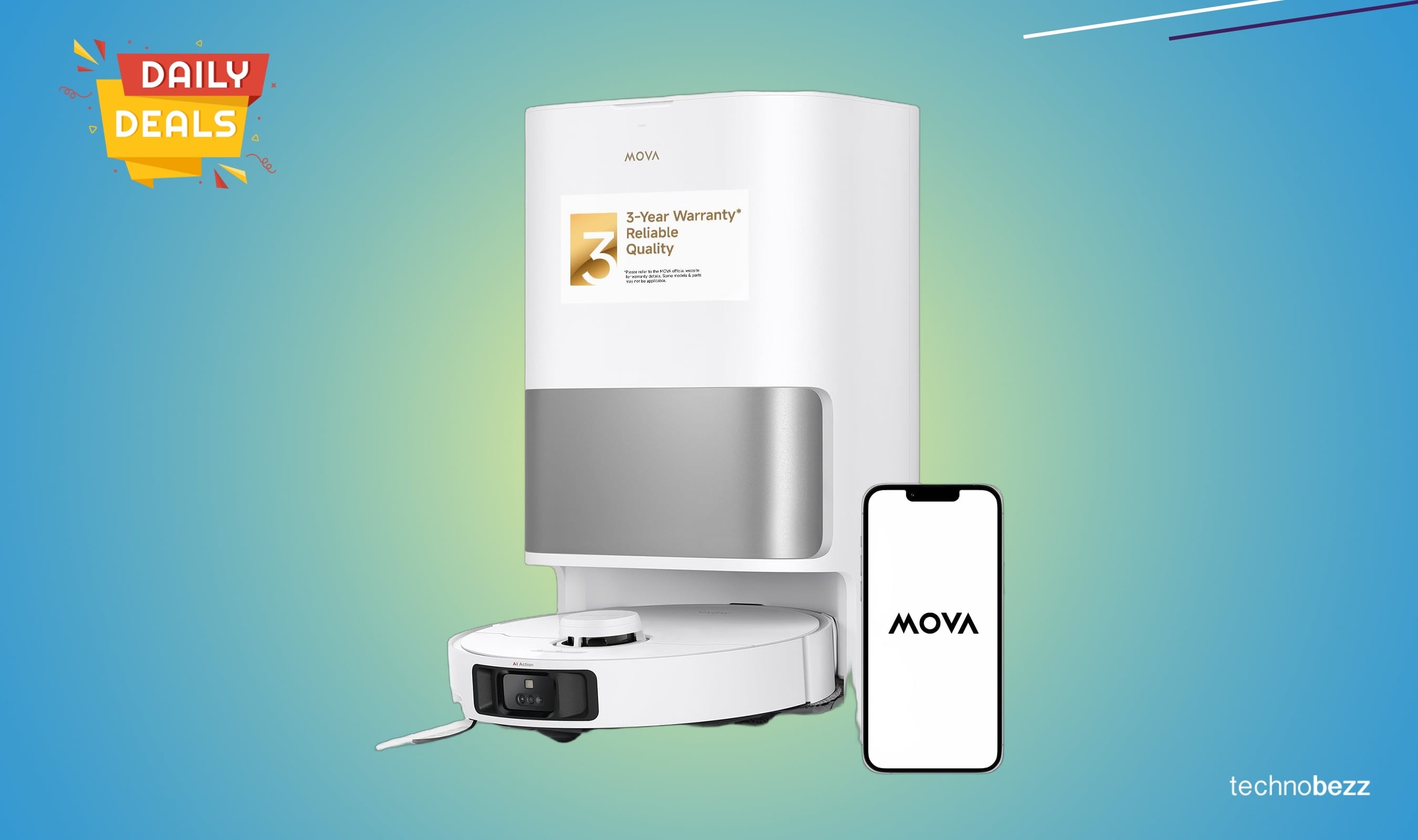 Mova P10 Pro Ultra Robot Vacuum Mop drops to $399 on Amazon