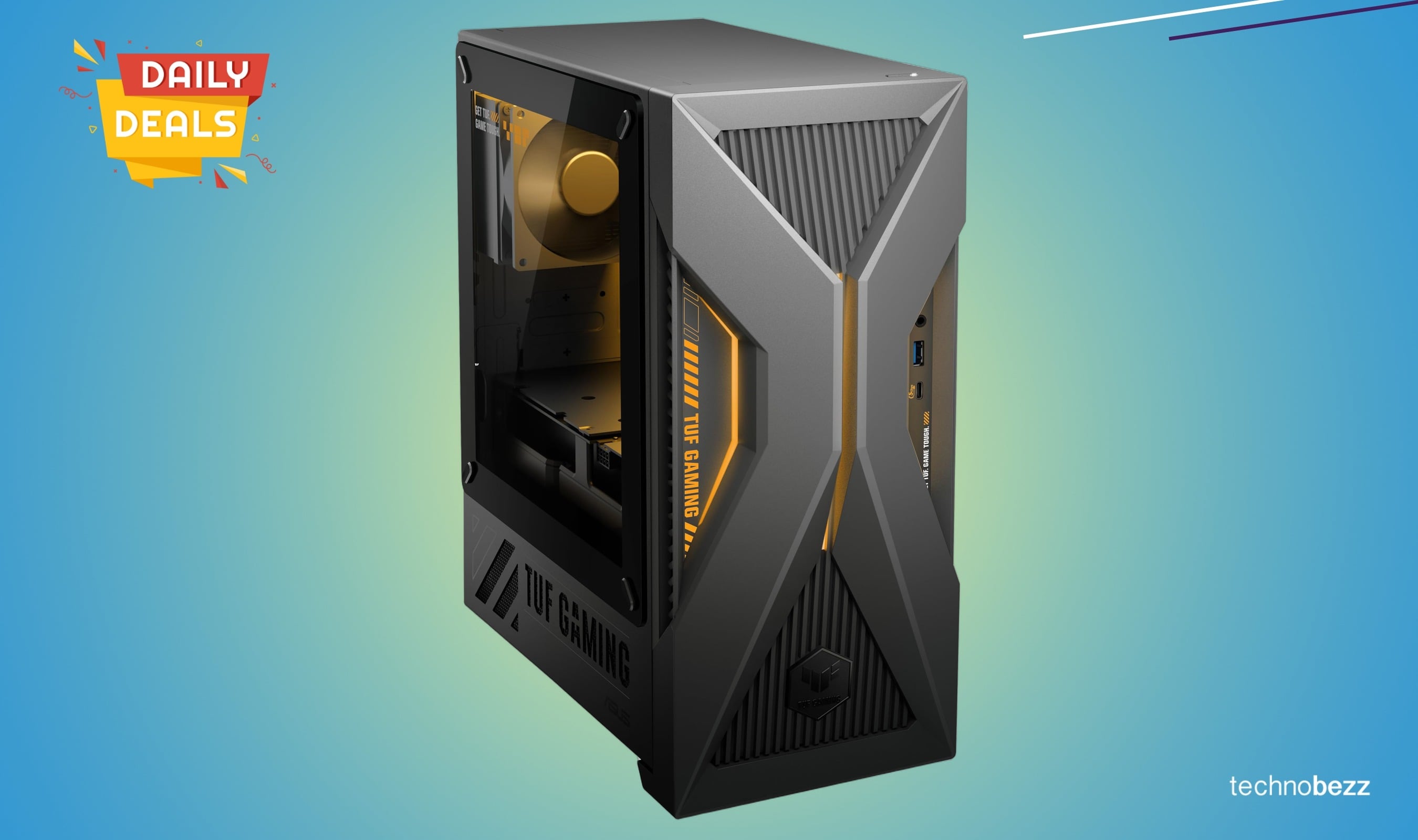 ASUS TUF T500 Gaming Desktop PC drops to $799.99
