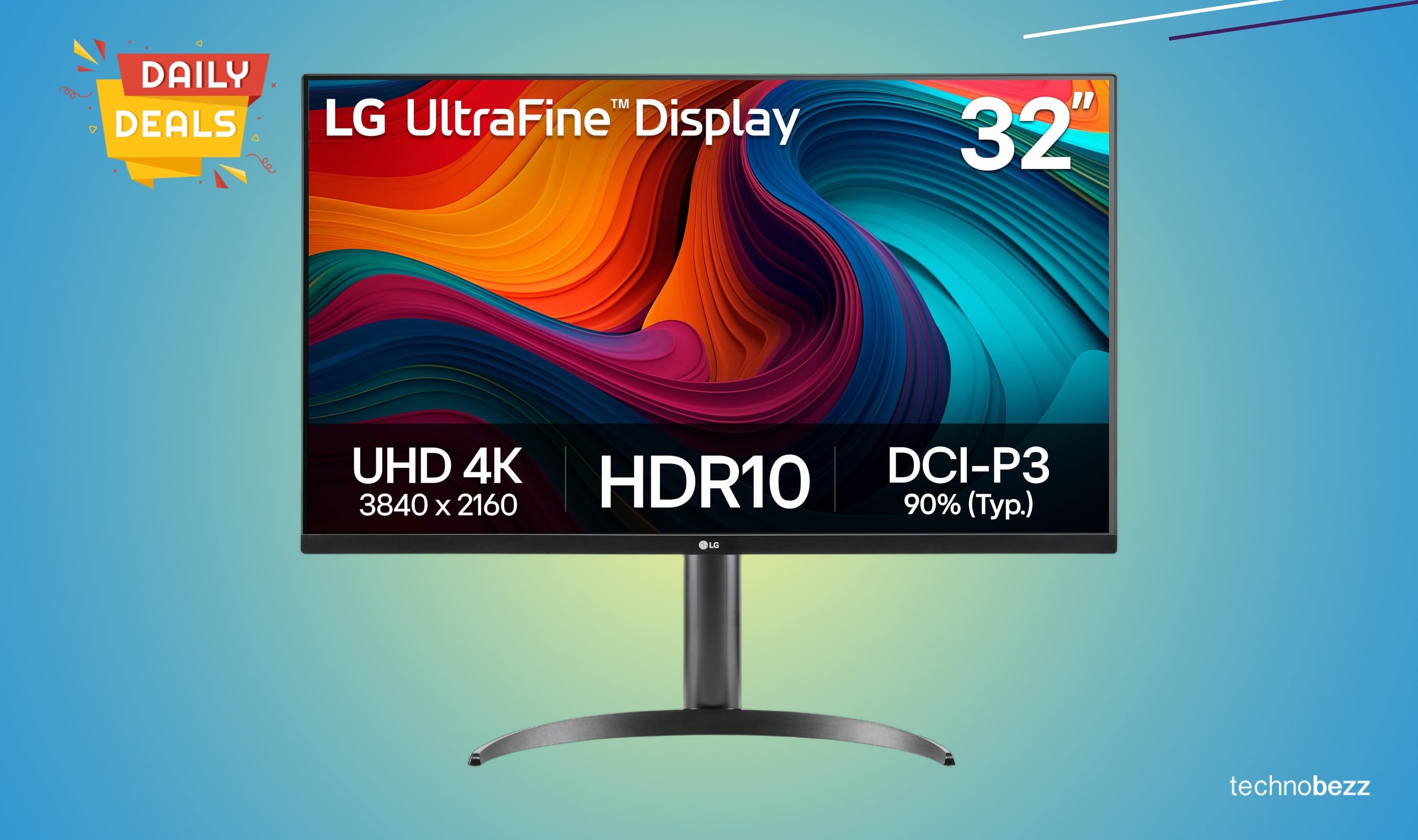 LG 32UR550K-B 4K monitor drops to $299.99 on Amazon