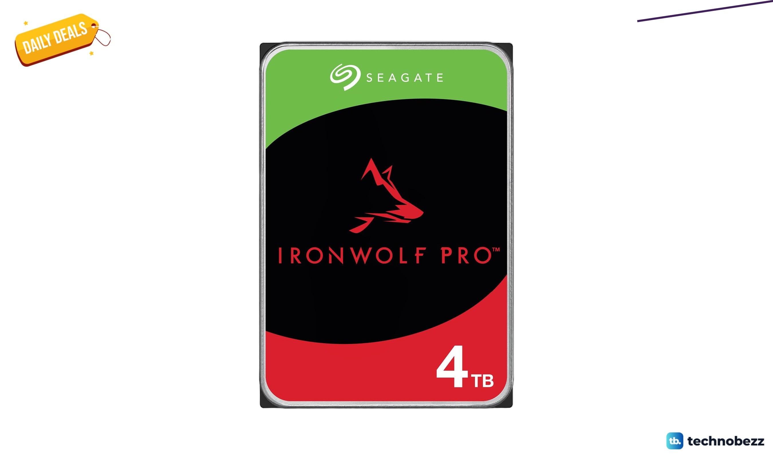 Seagate IronWolf Pro 4 TB Enterprise NAS drops to $189.99
