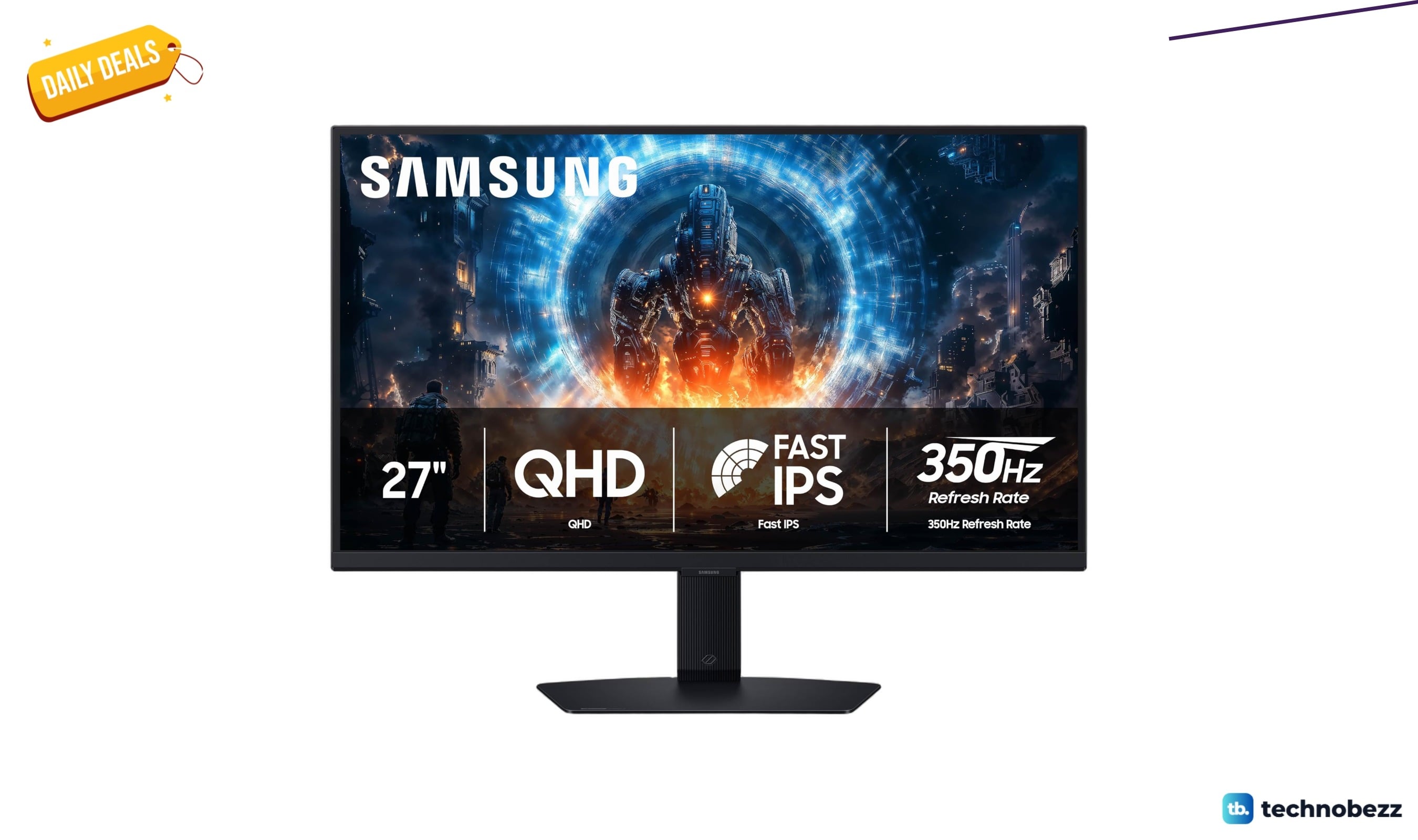 Samsung 27 inch Odyssey G6 G60F QHD monitor drops to new low of $339