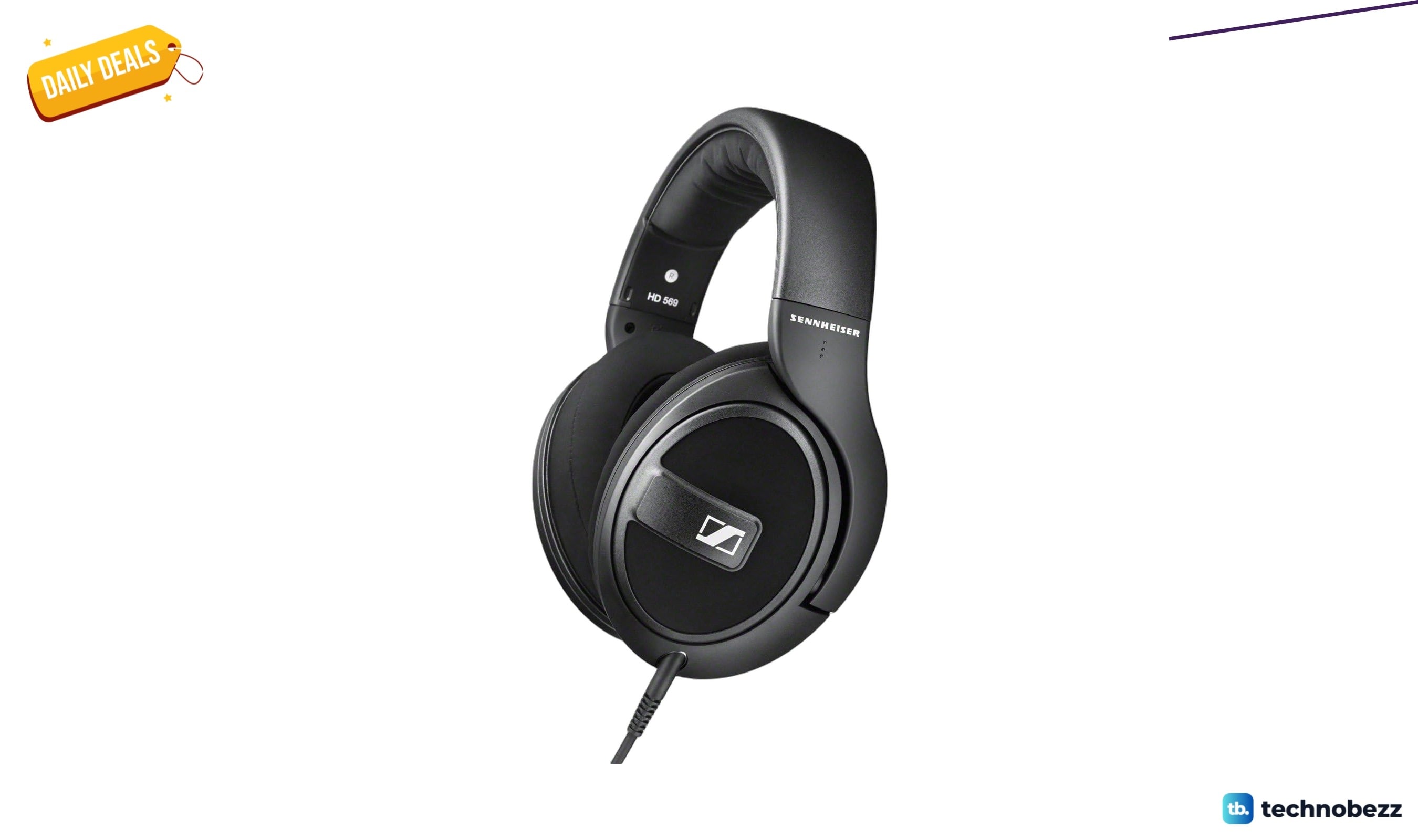 Sennheiser HD 569 Closed Back Headphone drops to $129.99 on Amazon