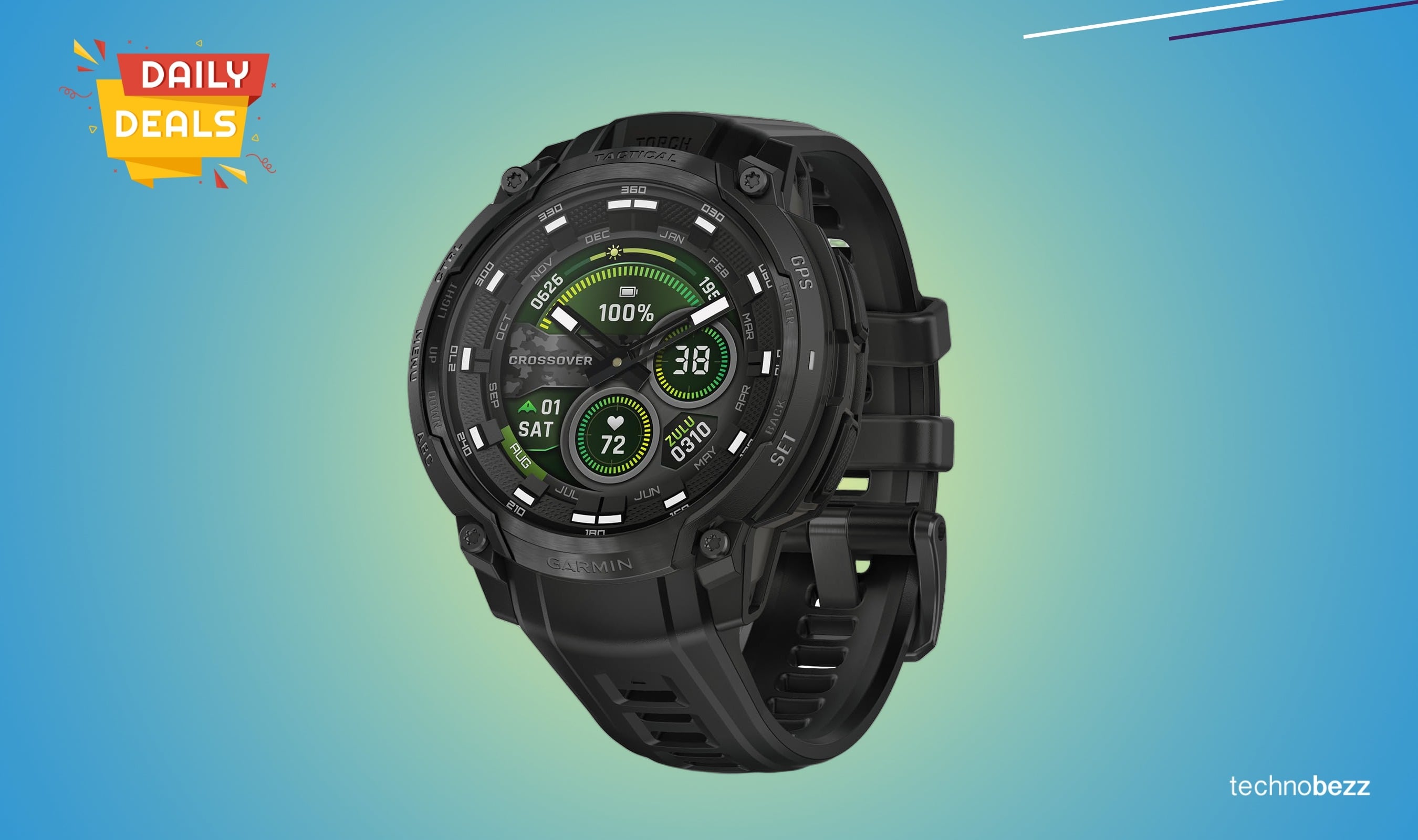 Garmin Instinct Crossover AMOLED Tactical Edition hits new low at $641.24