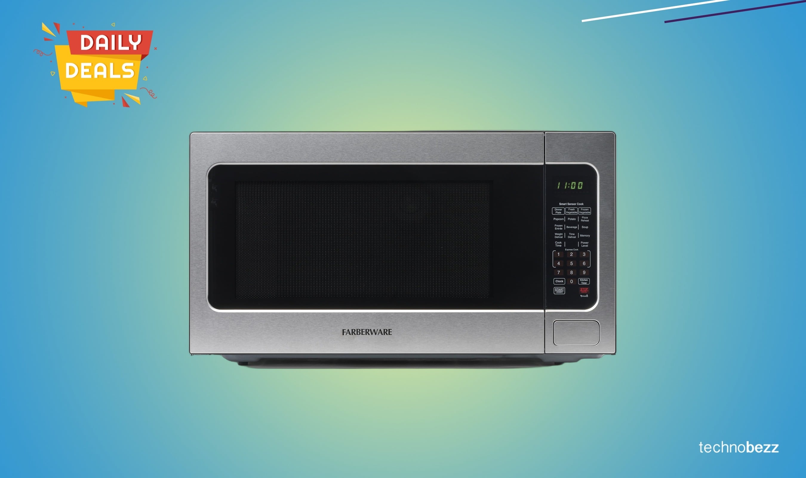 Farberware 1100W Countertop Microwave drops to $146.99 on Amazon