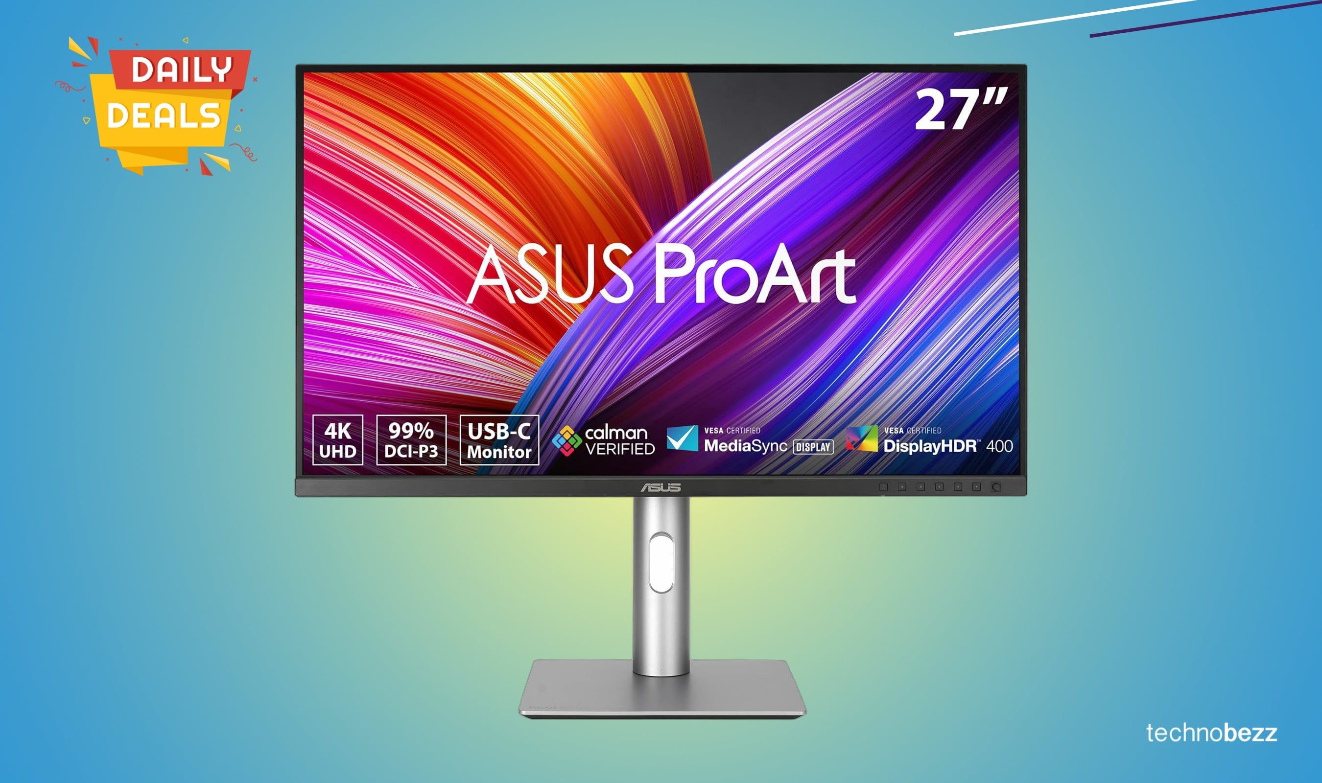 ASUS ProArt Display 27-inch 4K HDR Professional monitor drops to $353.91
