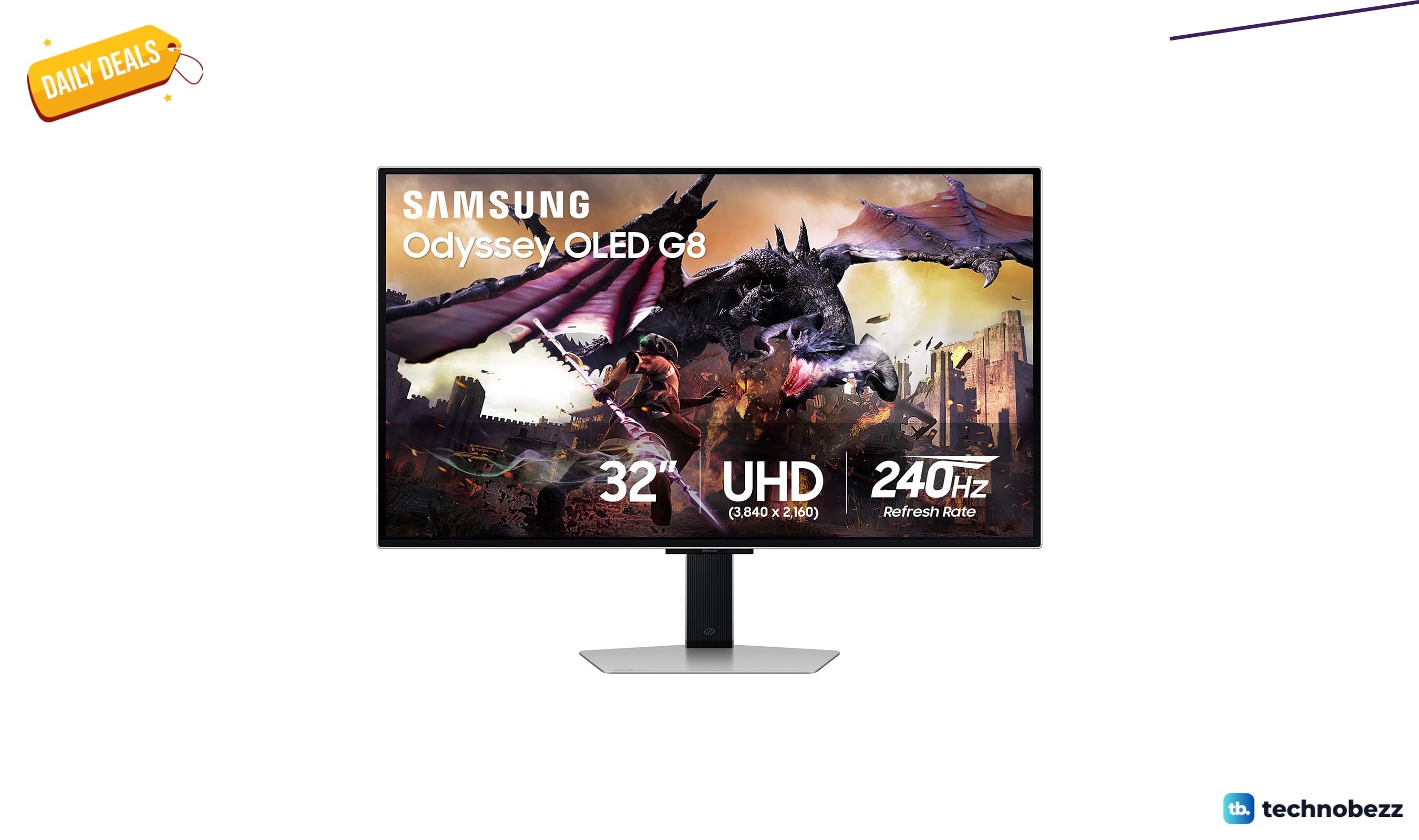 Samsung 32" Odyssey OLED G8 4K UHD drops to $799 in latest price cut